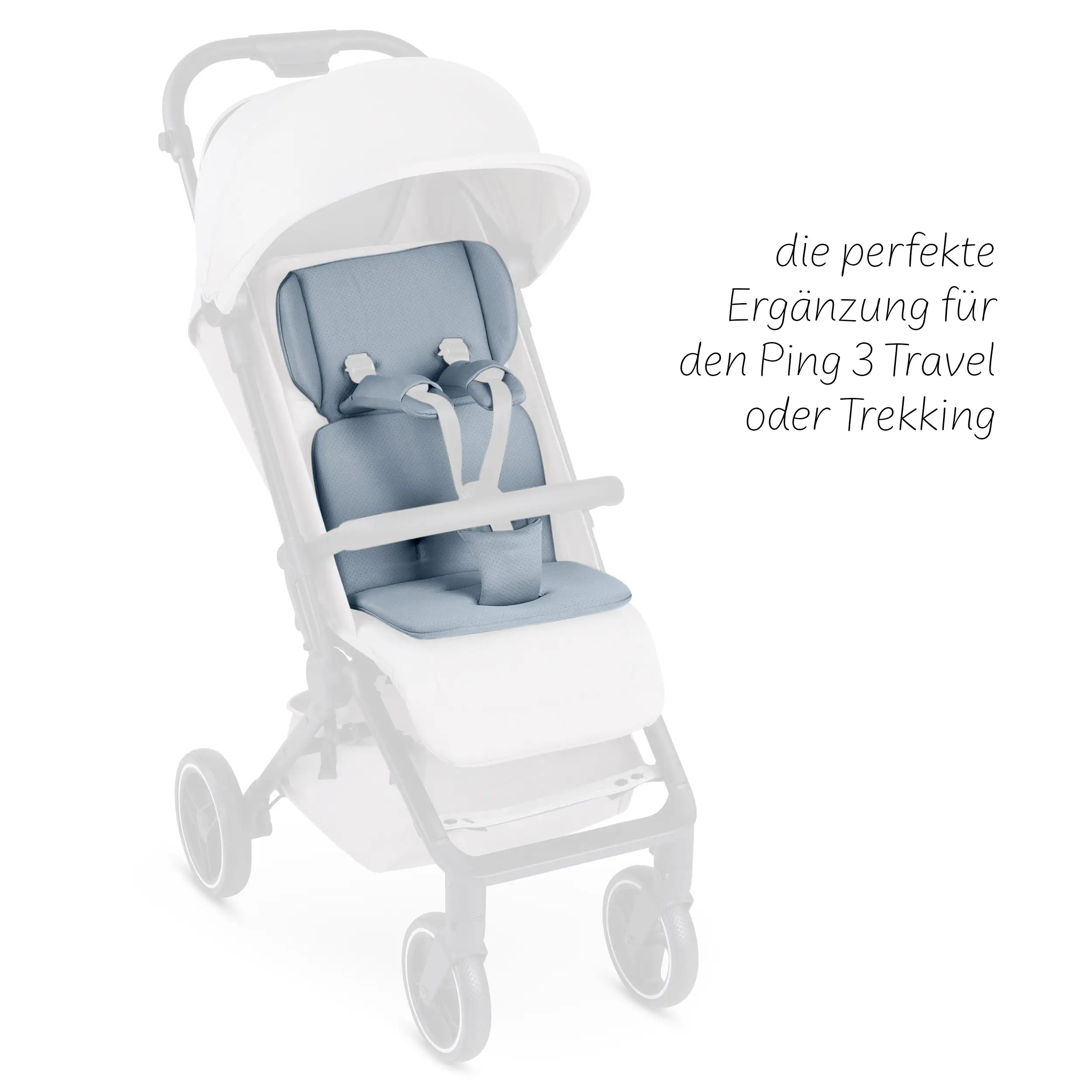 Housse de siège confortable pour poussette Ping 3 - Cozy Ice Blue