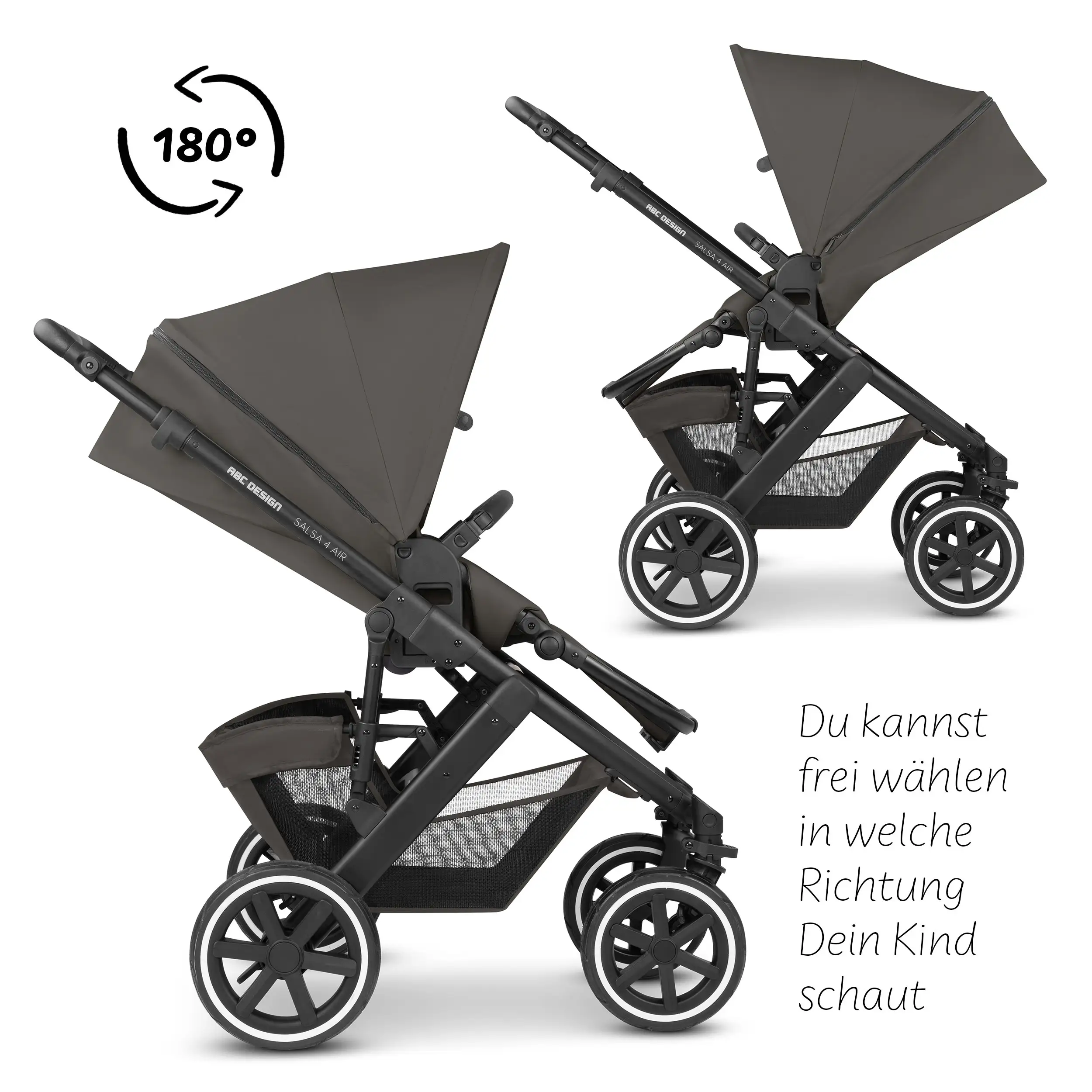 Kombi-Kinderwagen Salsa 4 Air - Cloud