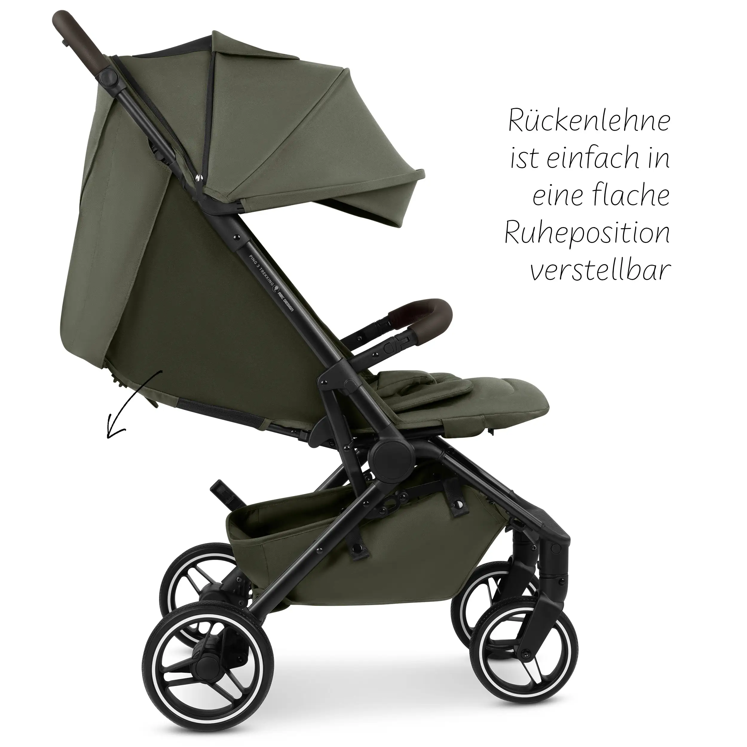 Reisebuggy Ping 3 Trekking - Avocado