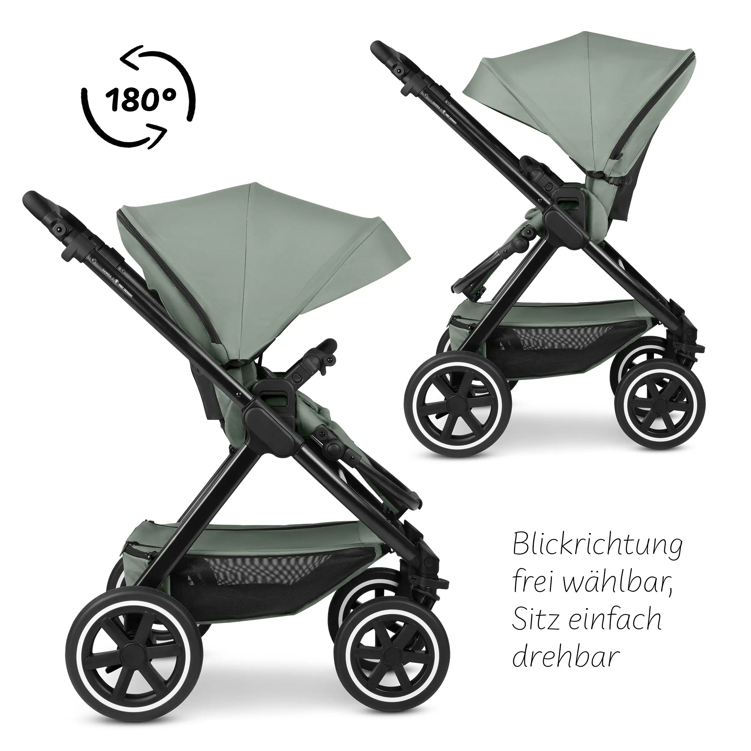 Samba 2 sport stroller - Pine