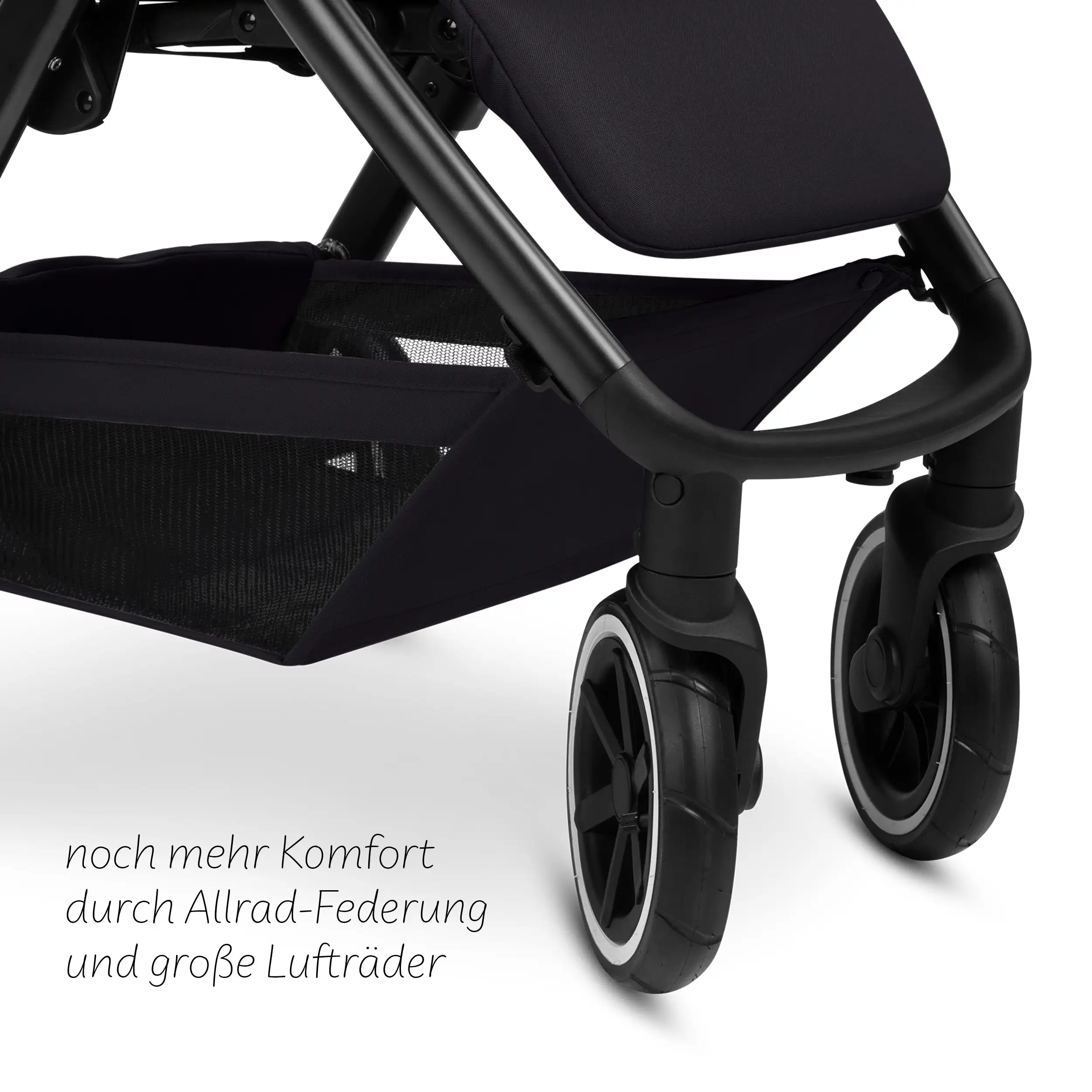 Stroller Avus 2 Air | With Air Tires - Coal