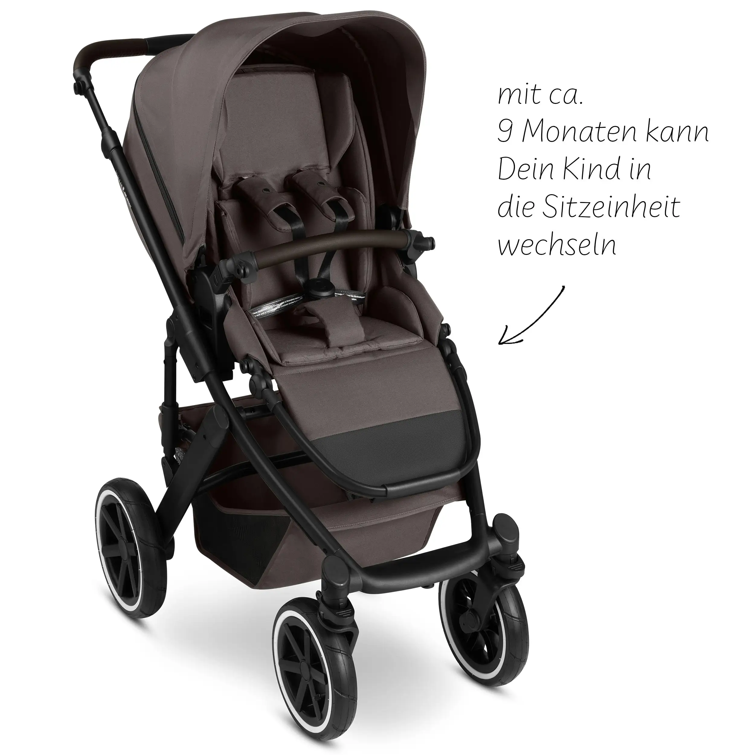 Ensemble poussette 3 en 1 Salsa 5 Air avec siège auto pour bébé - Teddy