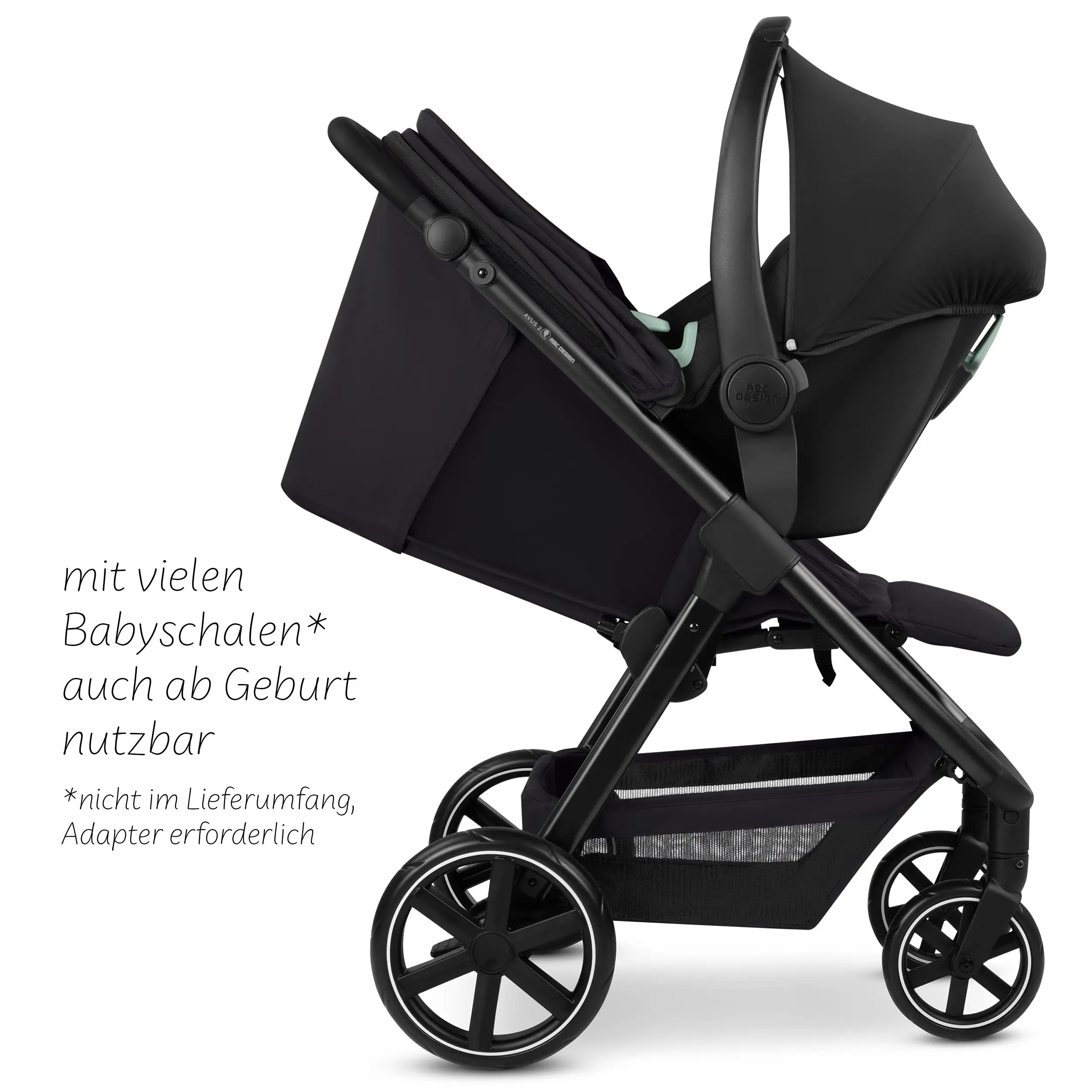 Stroller Avus 2 - Coal