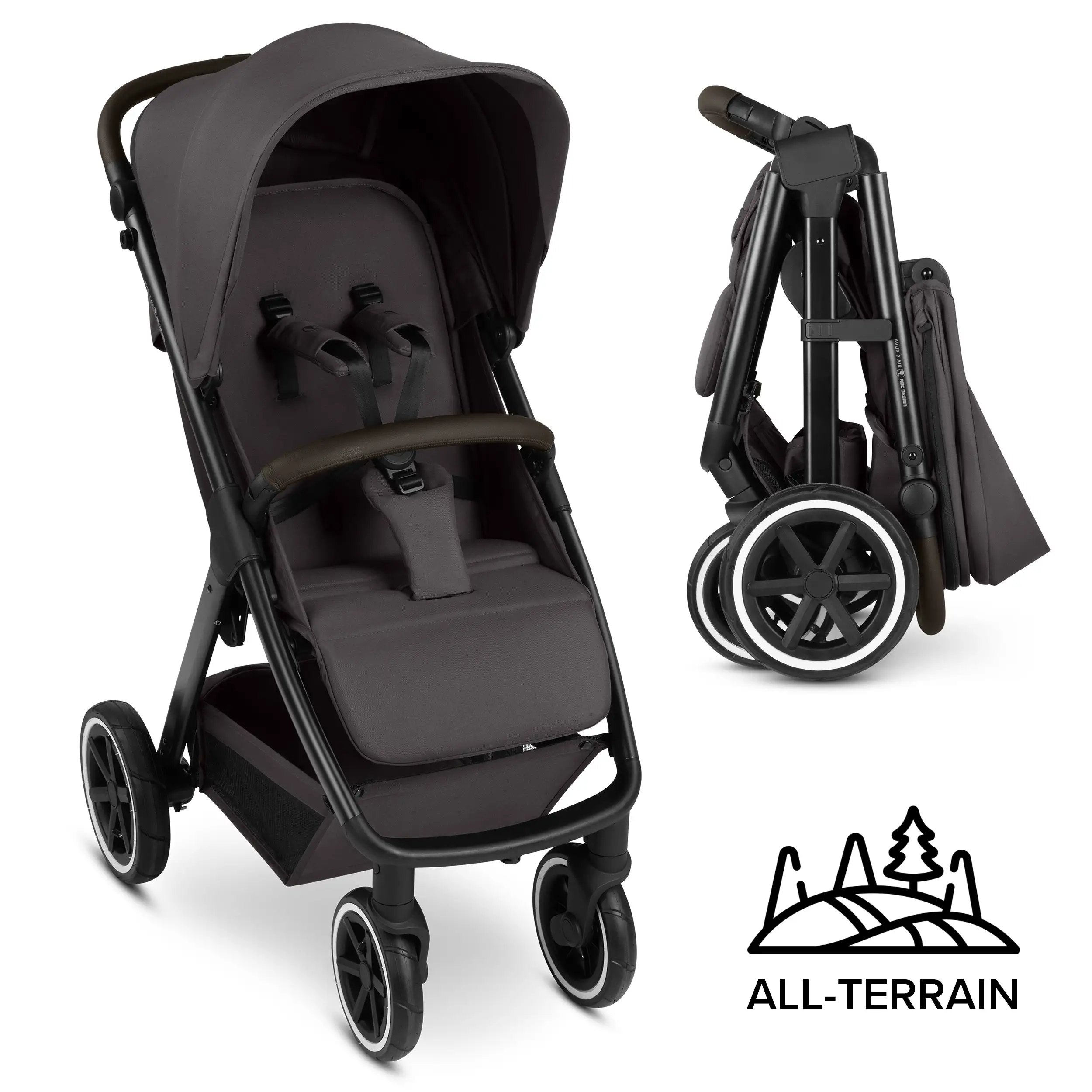 Stroller Avus 2 Air | With Air Tires - Falcon