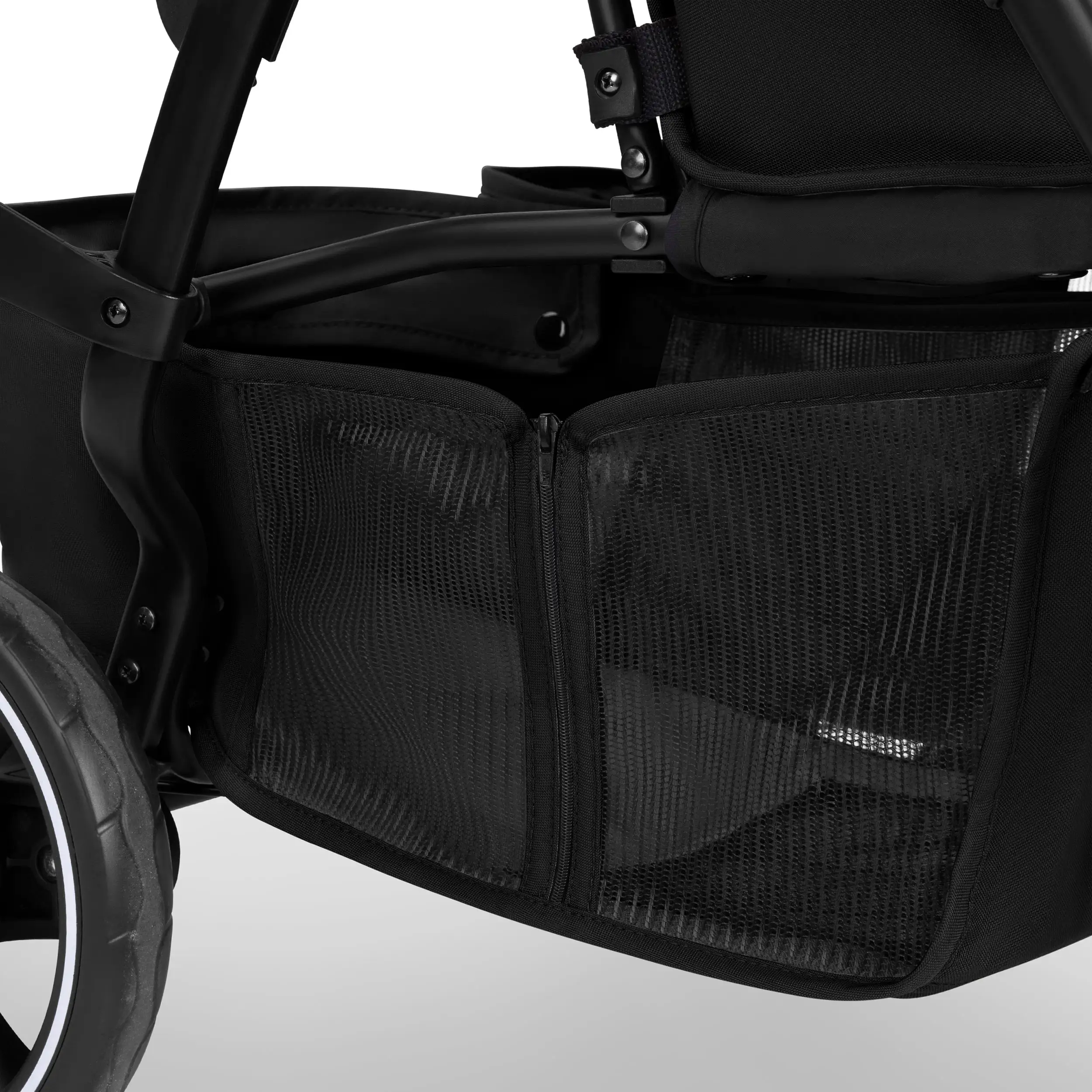 Geschwisterkinderwagen D Two - Black