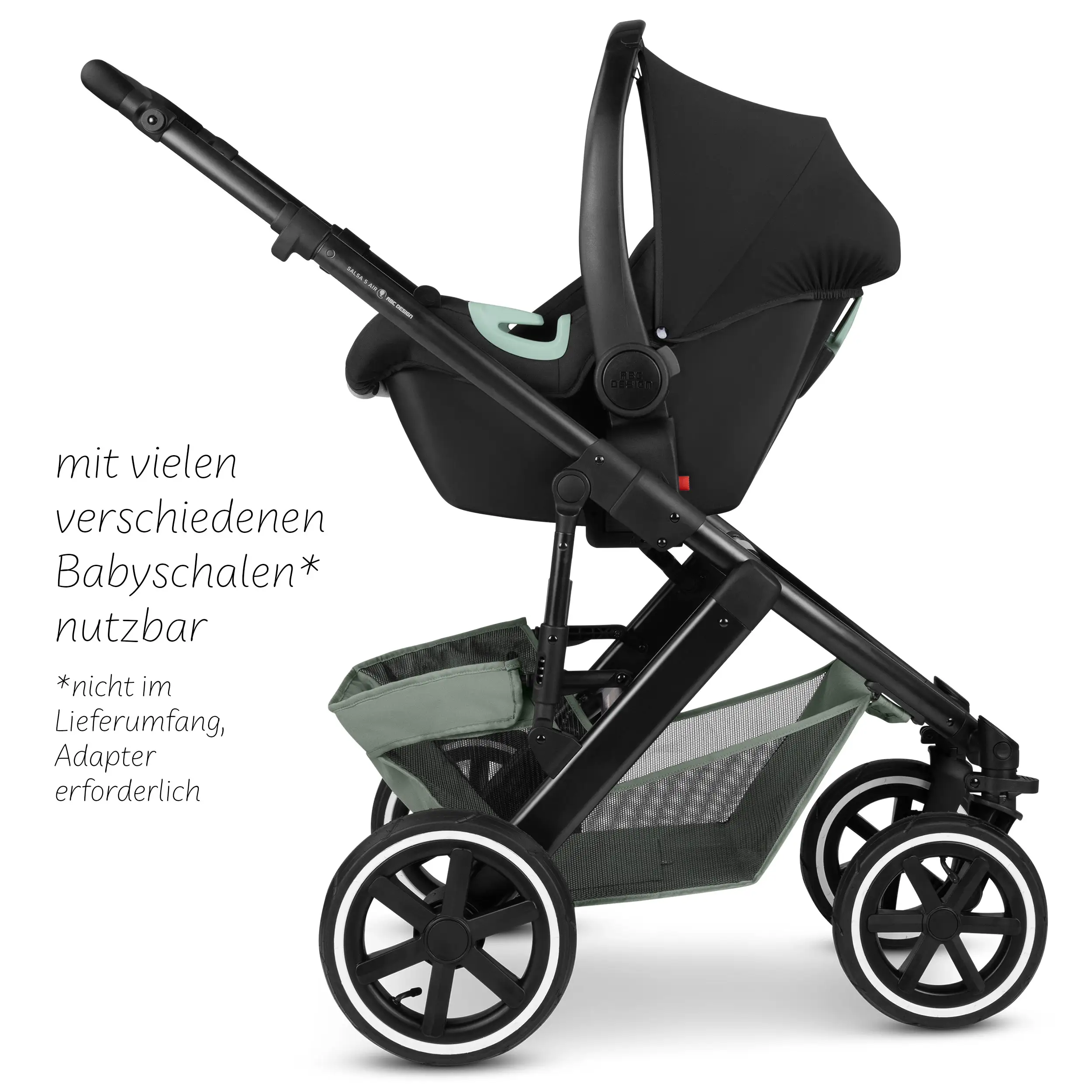 Kombi-Kinderwagen Salsa 5 Air - Pine