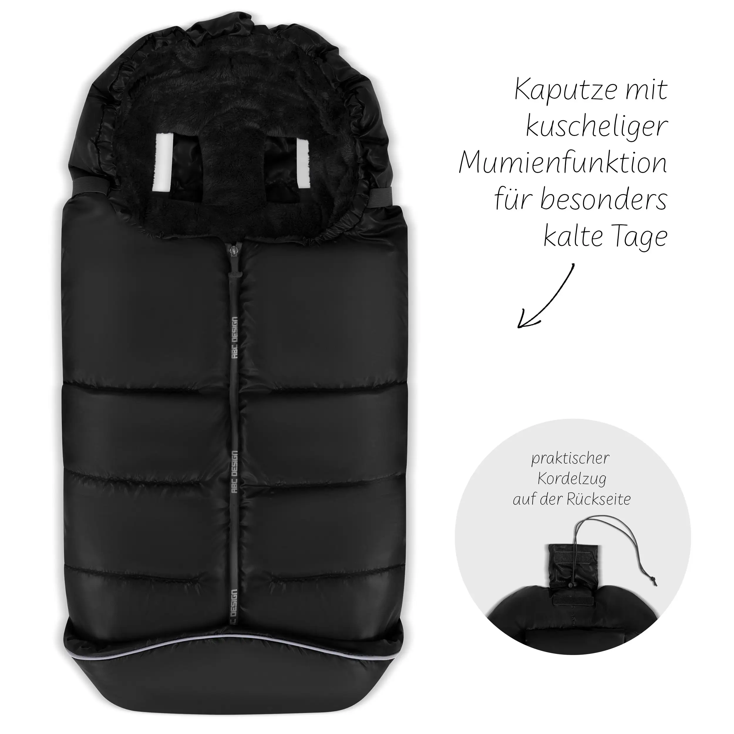 Winter footmuff - Black