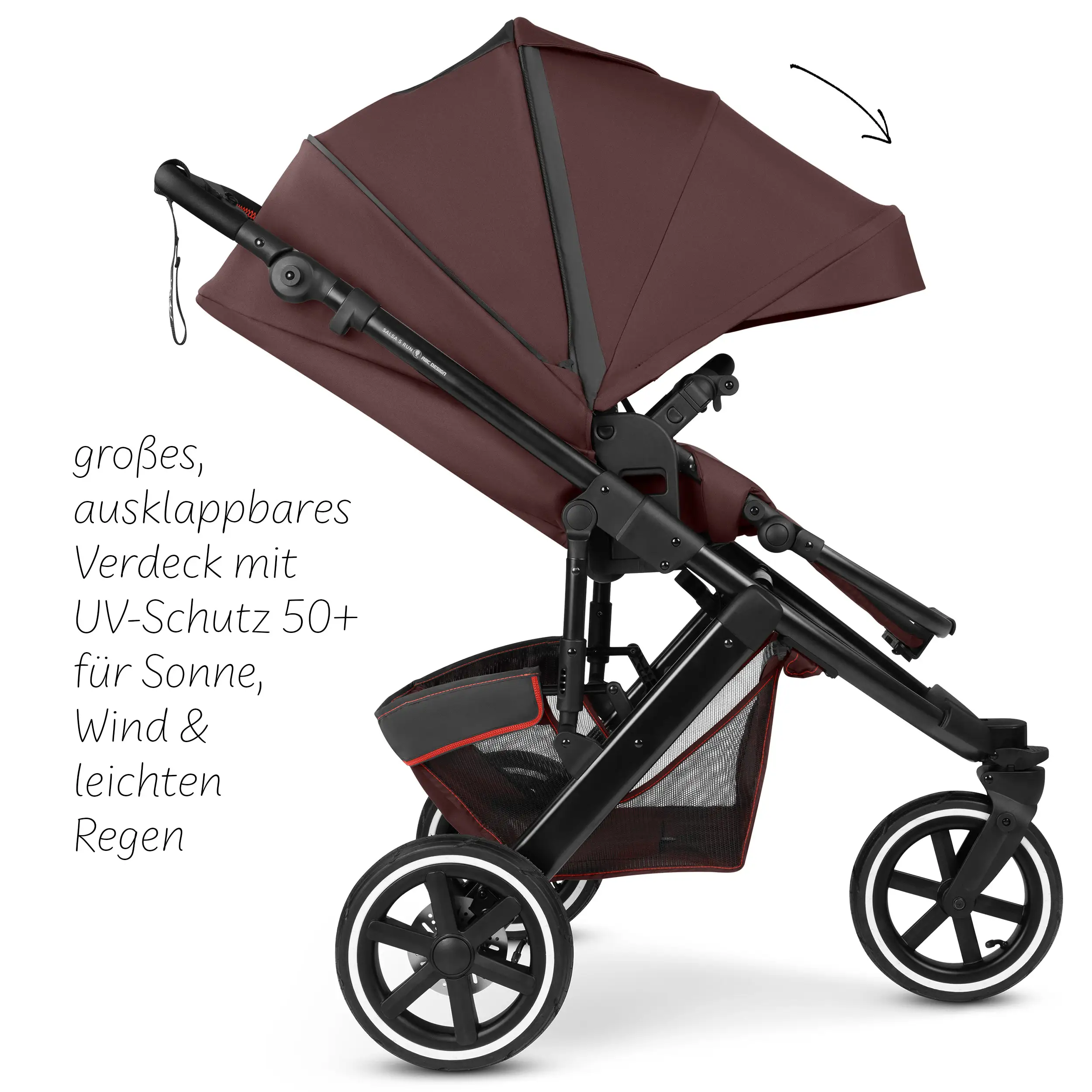 3in1 Kinderwagen-Set Salsa 5 Run - Umbra