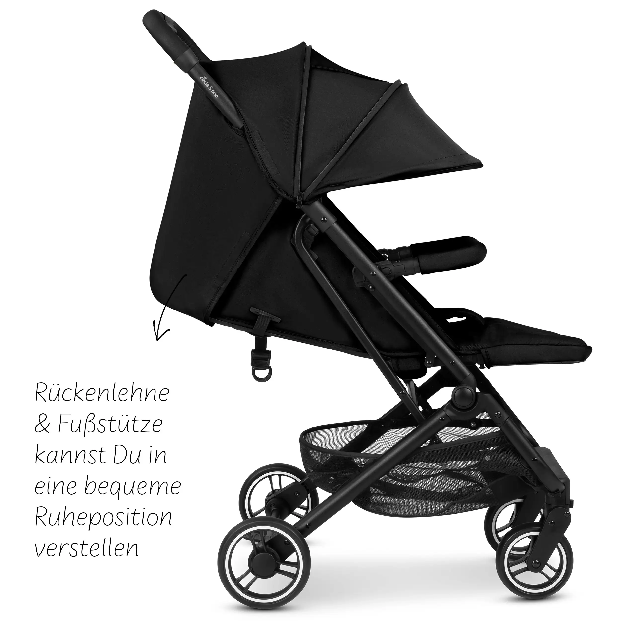 Reisebuggy S One - Black