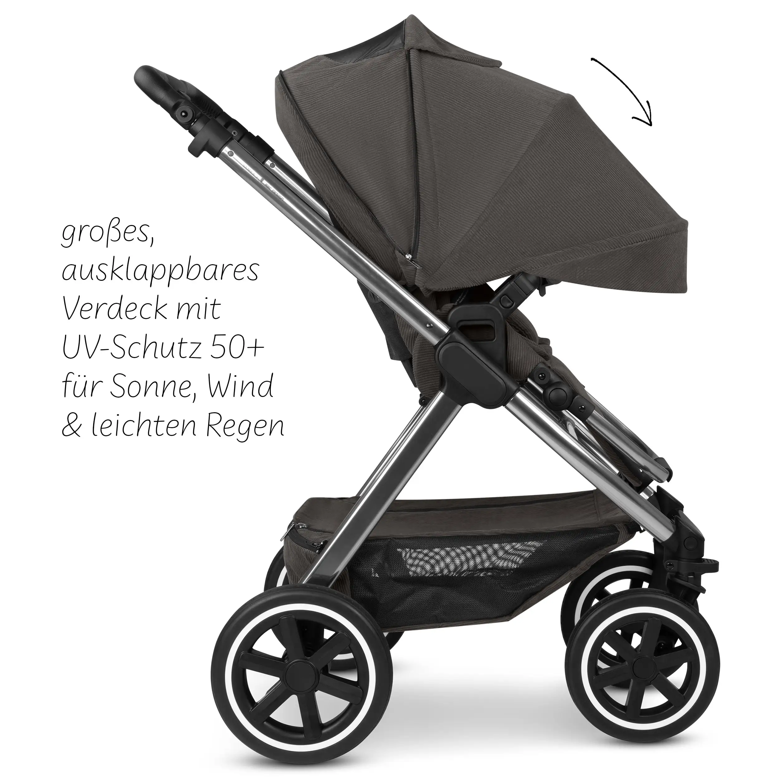 Kombi-Kinderwagen Samba 2 - Almond