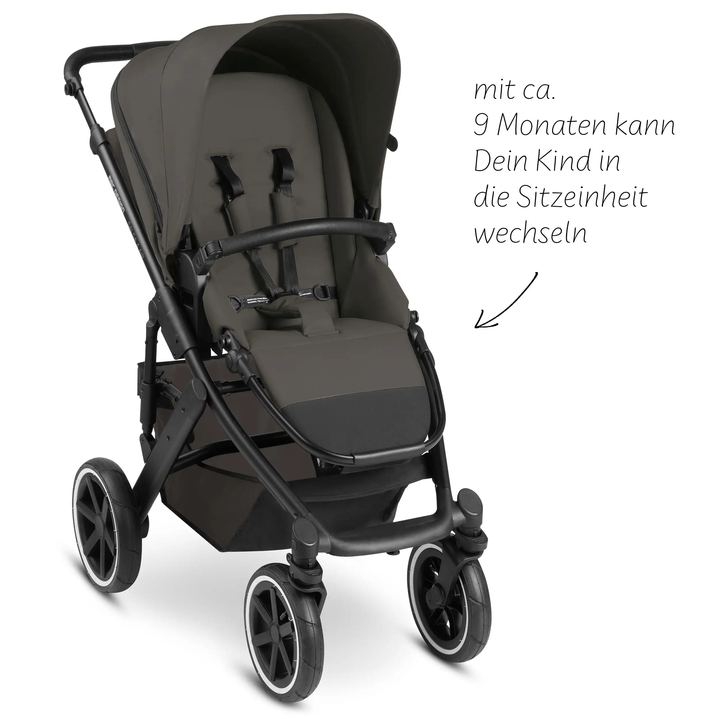 Kombi-Kinderwagen Salsa 4 Air - Cloud