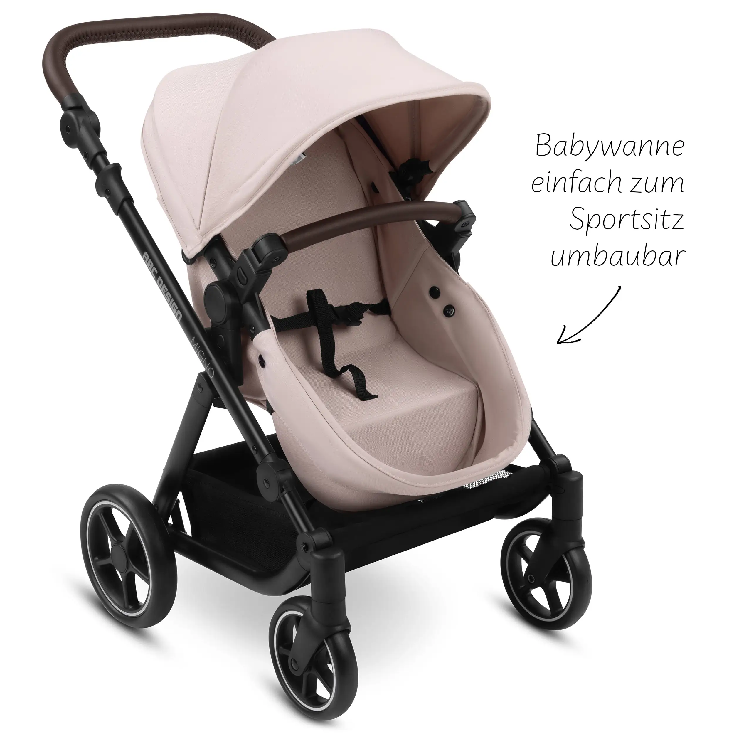 Doll's Pram Migno - Berry