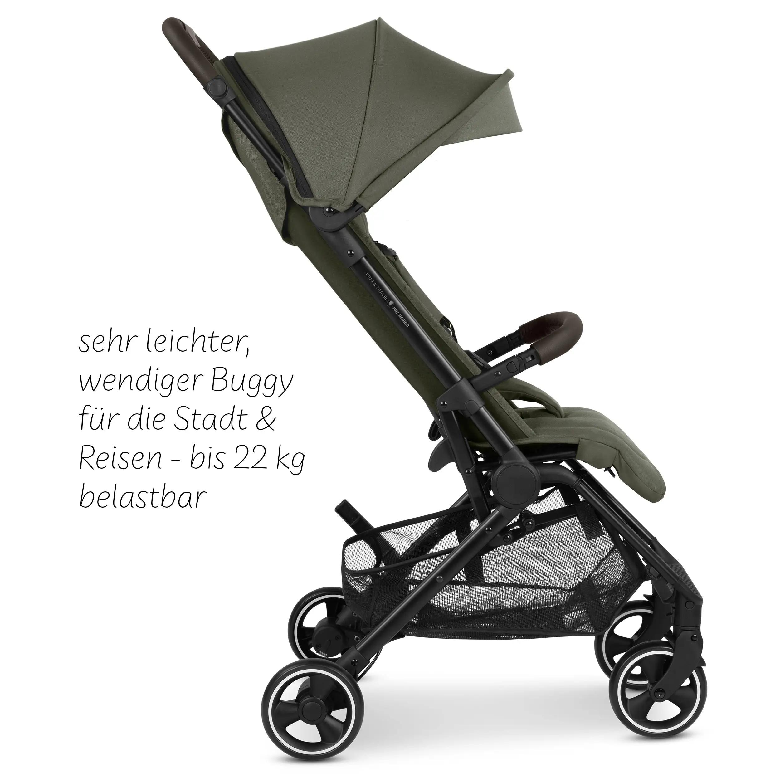 Travel Stroller Ping 3 Travel - Avocado