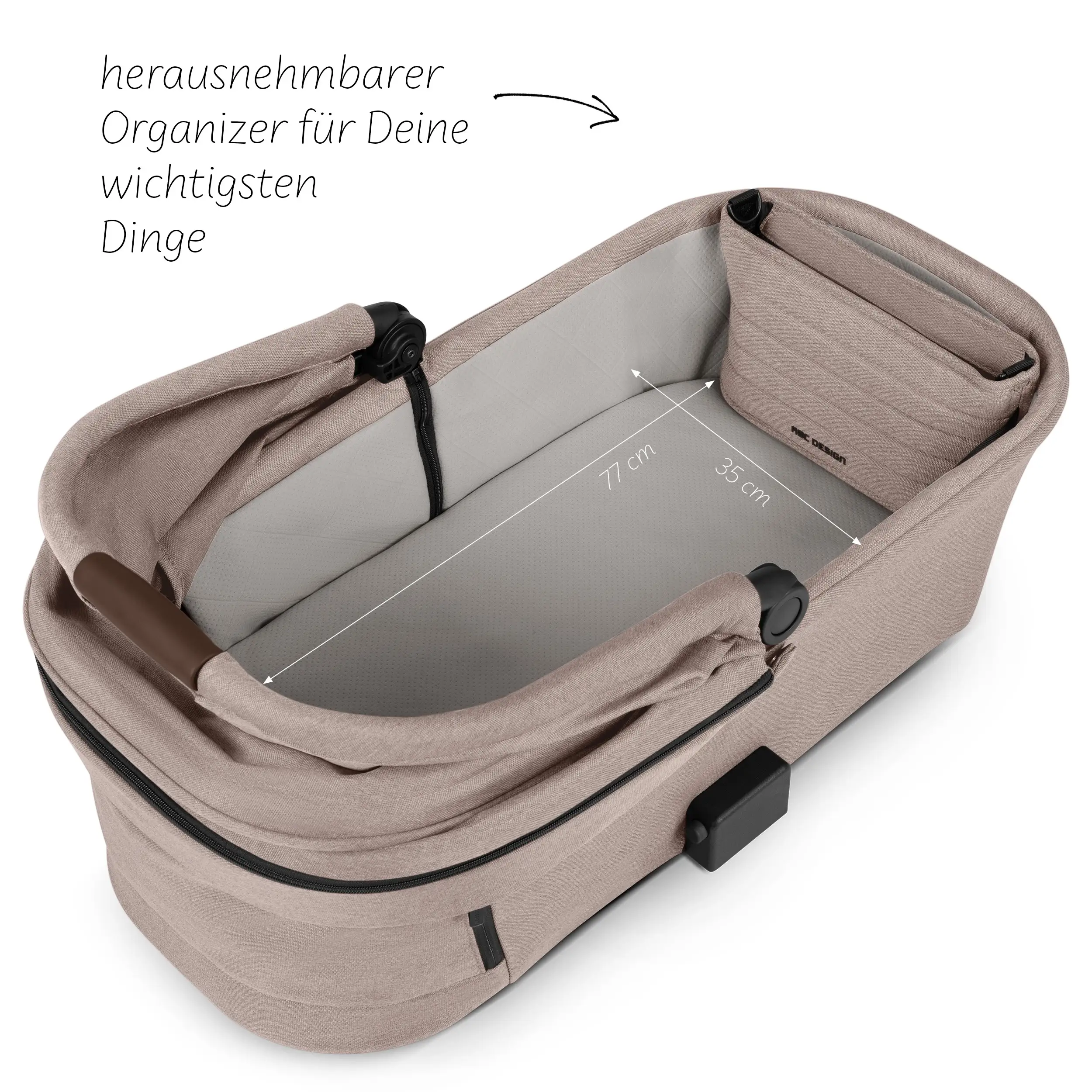 3in1 Kinderwagen-Set Salsa 5 Run - Camel