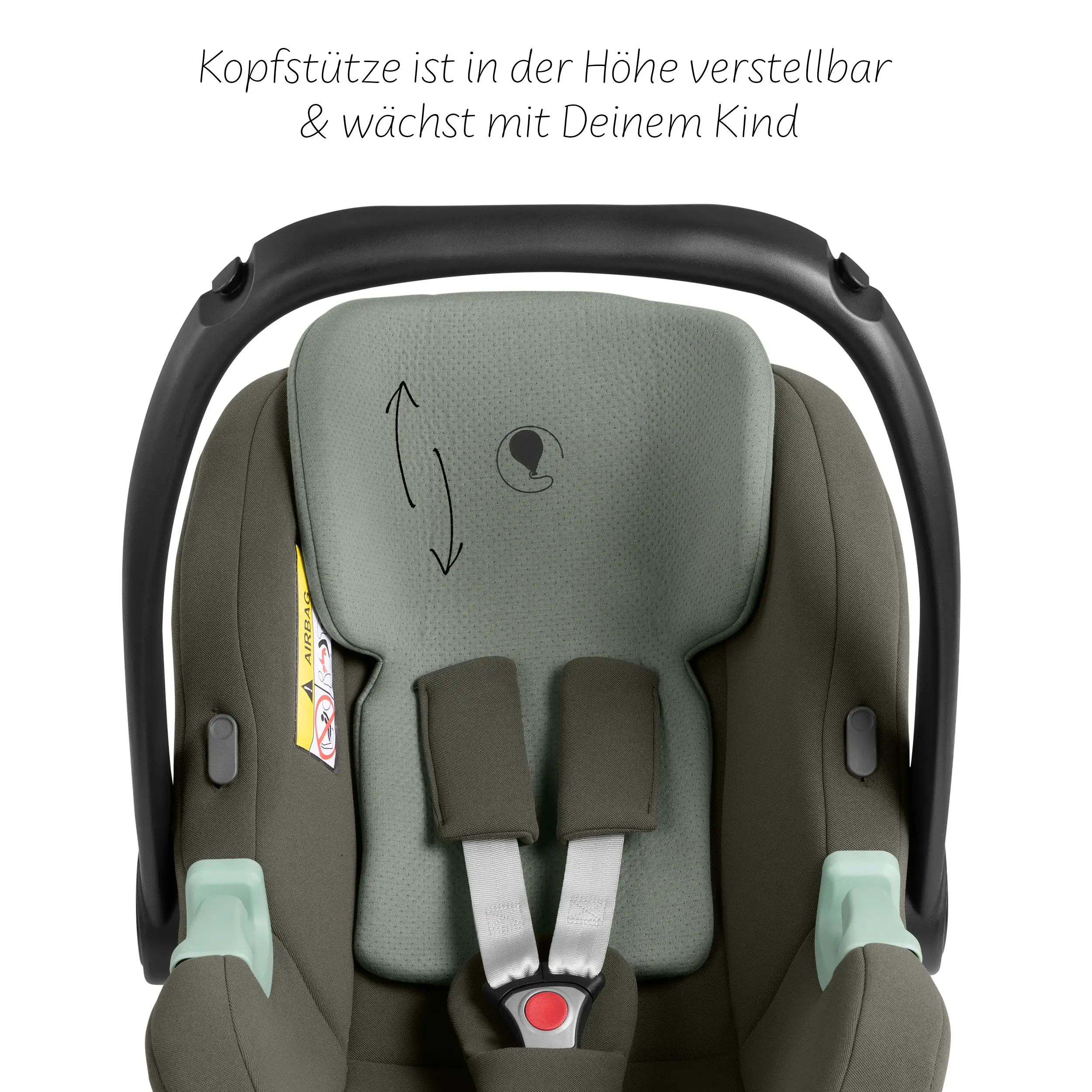 Infant Car Seat Tulip i-Size (for Newborn Babys) - Sage