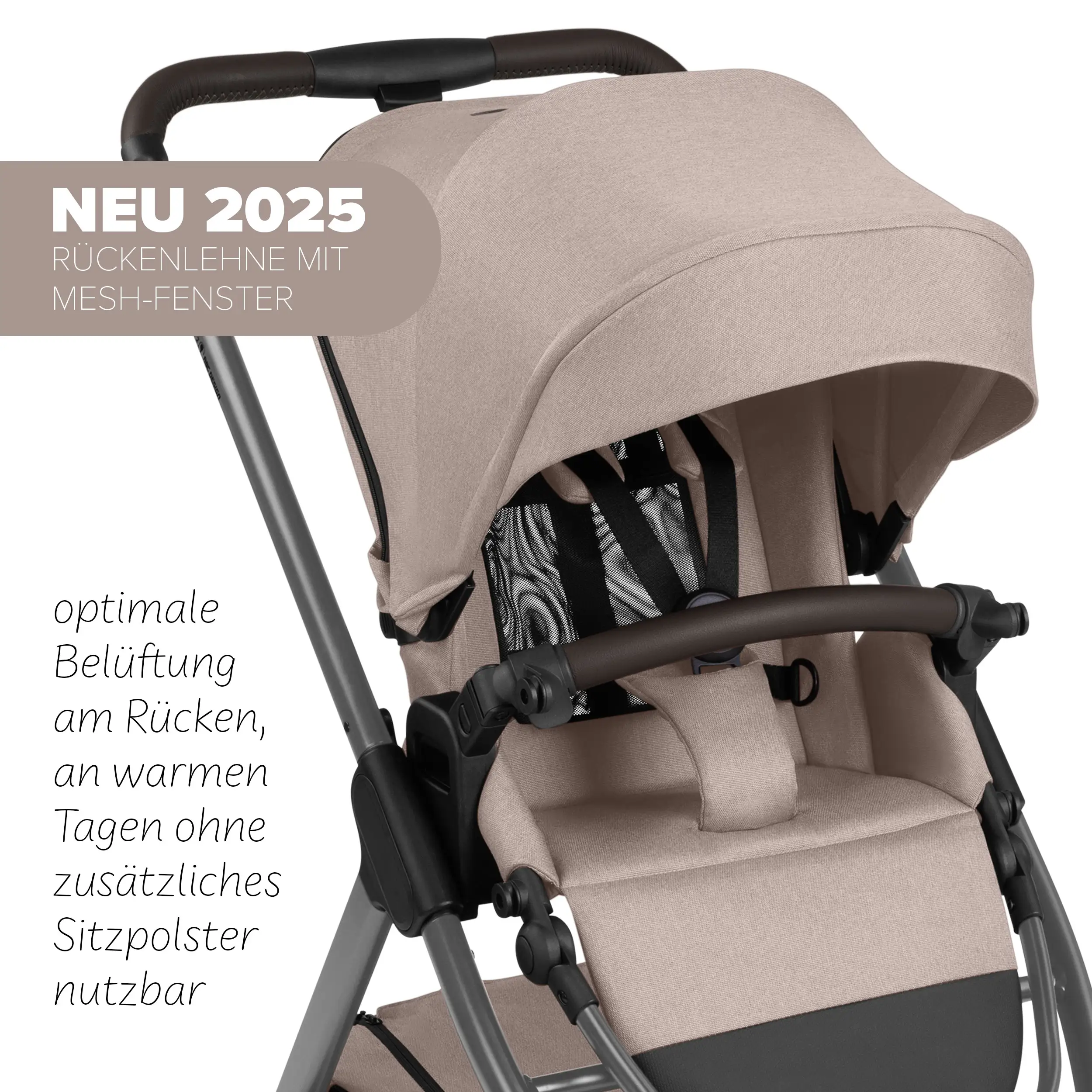 3in1 Kinderwagen-Set Samba 2 - Camel