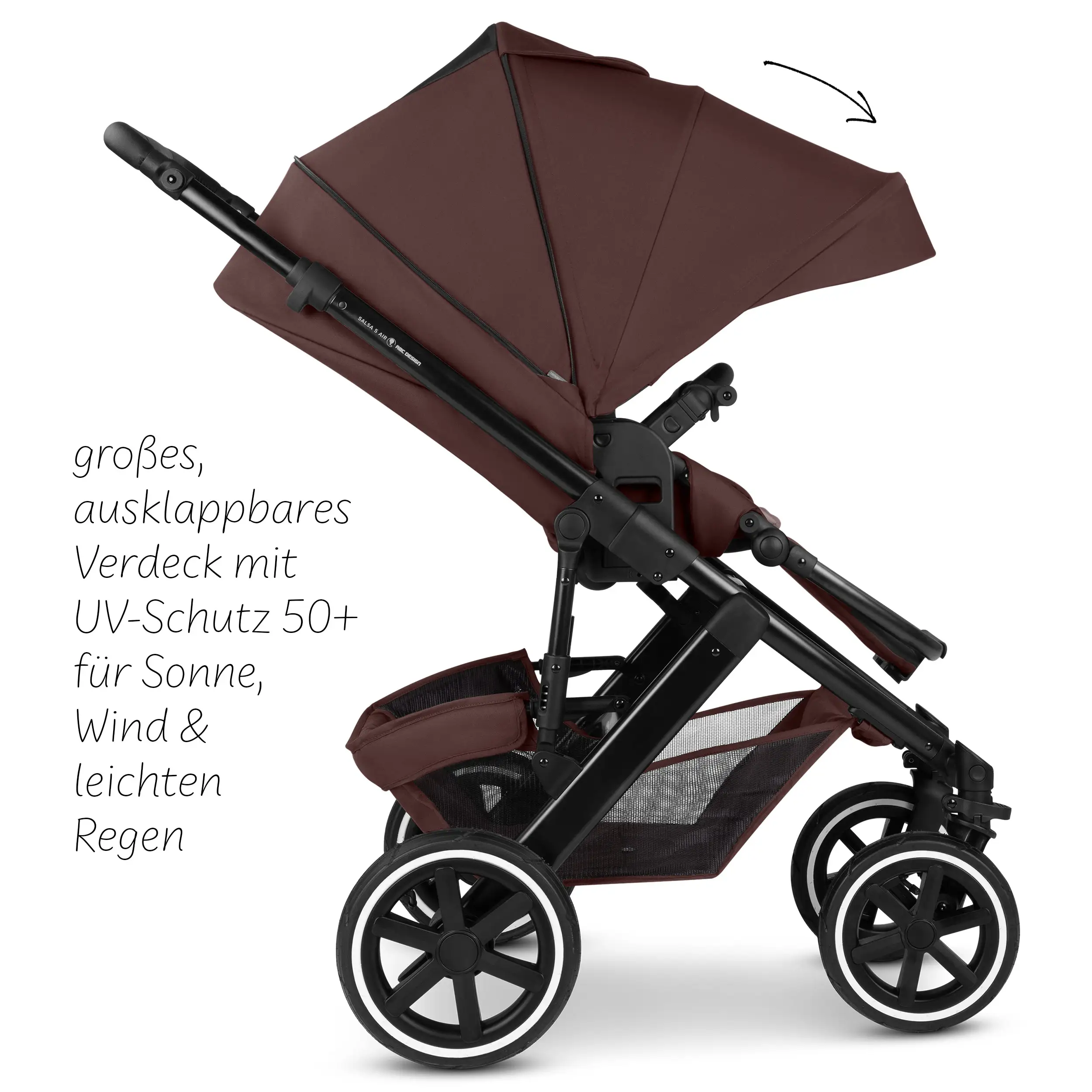 2in1 Stroller Salsa 5 Air Set - Umbra