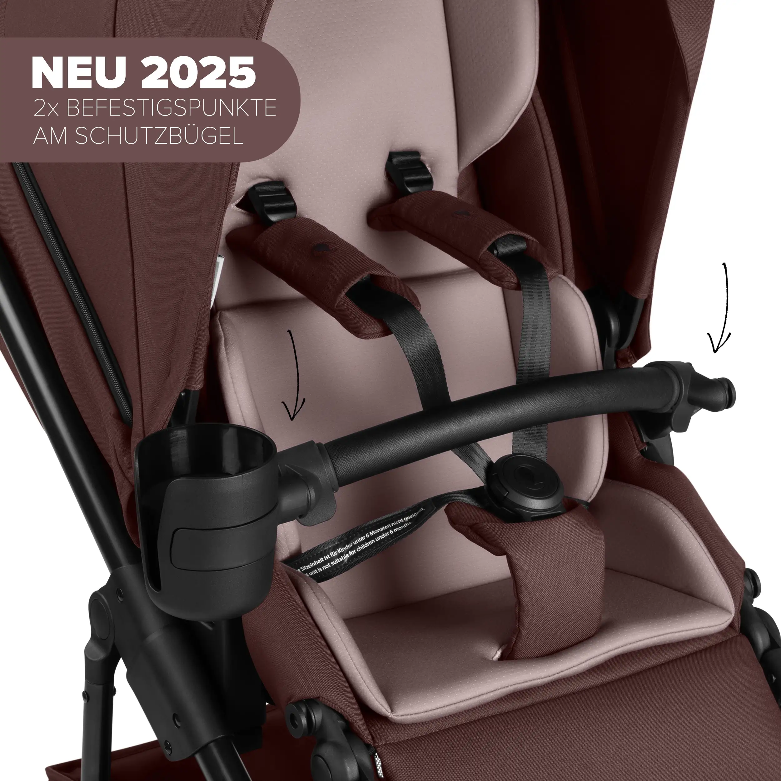 Kombi-Kinderwagen Salsa 5 Air Set - Umbra