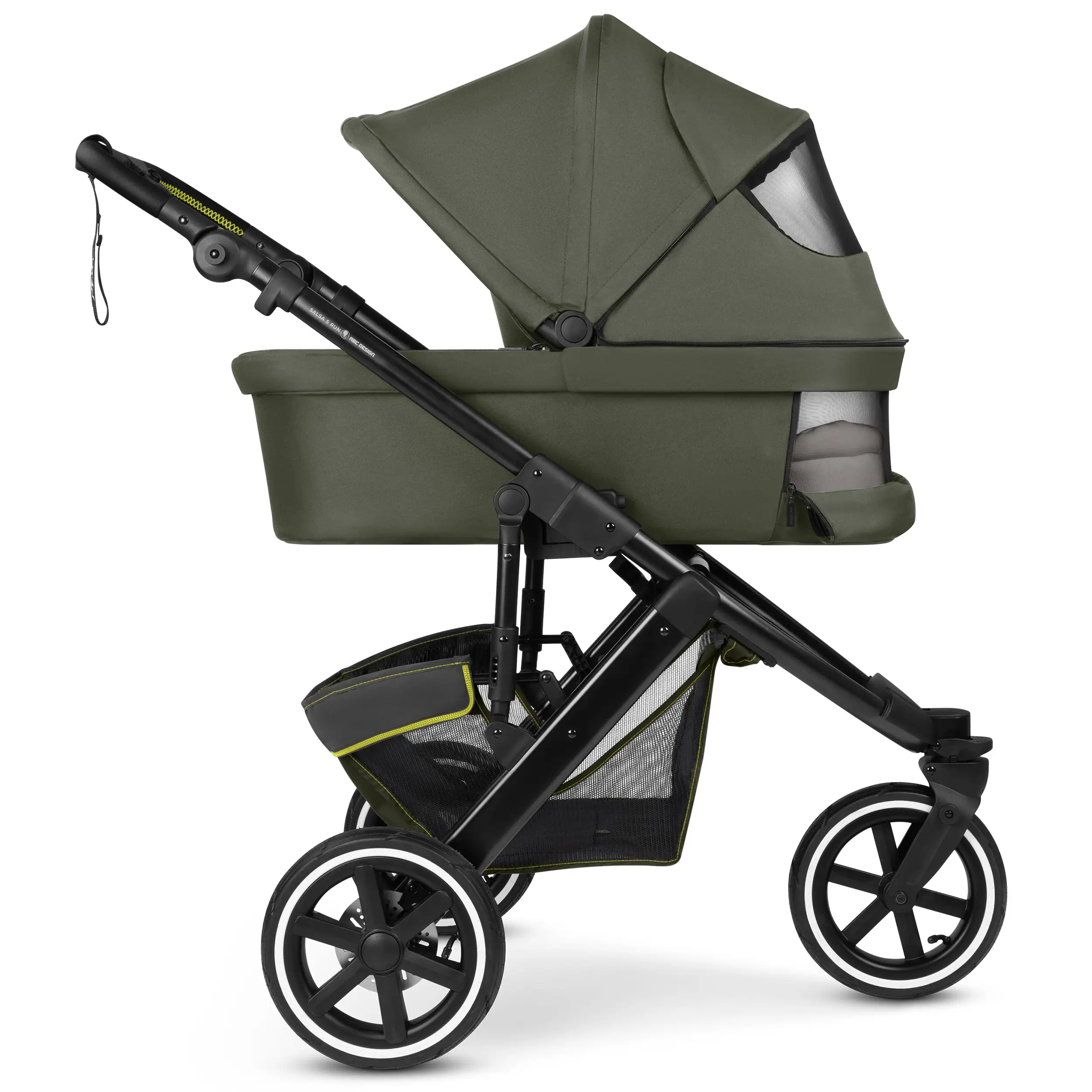 3in1 Kinderwagen-Set Salsa 5 Run - Avocado