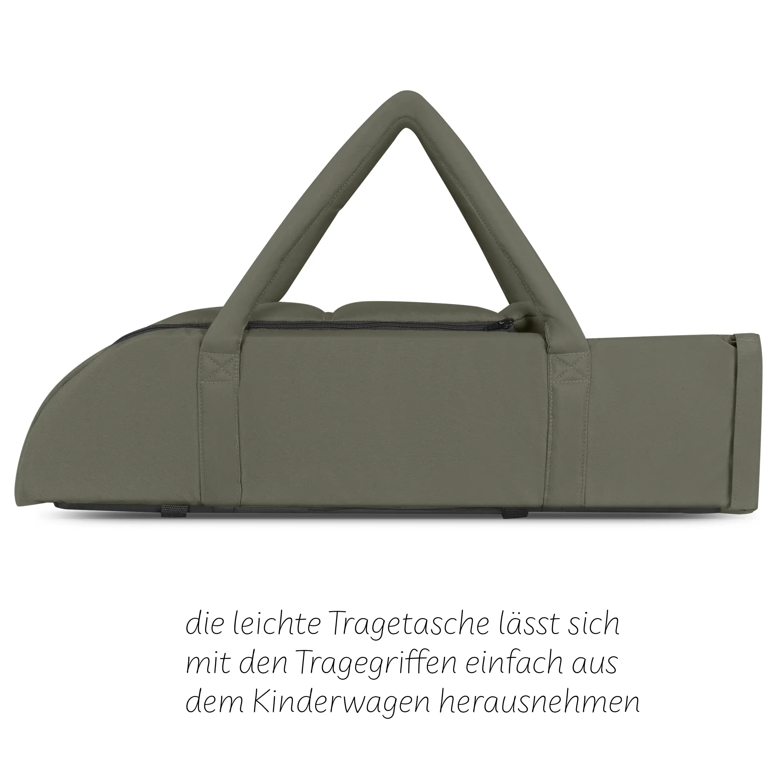 Baby-Tragetasche für Geschwisterkinderwagen D Two - Wheat