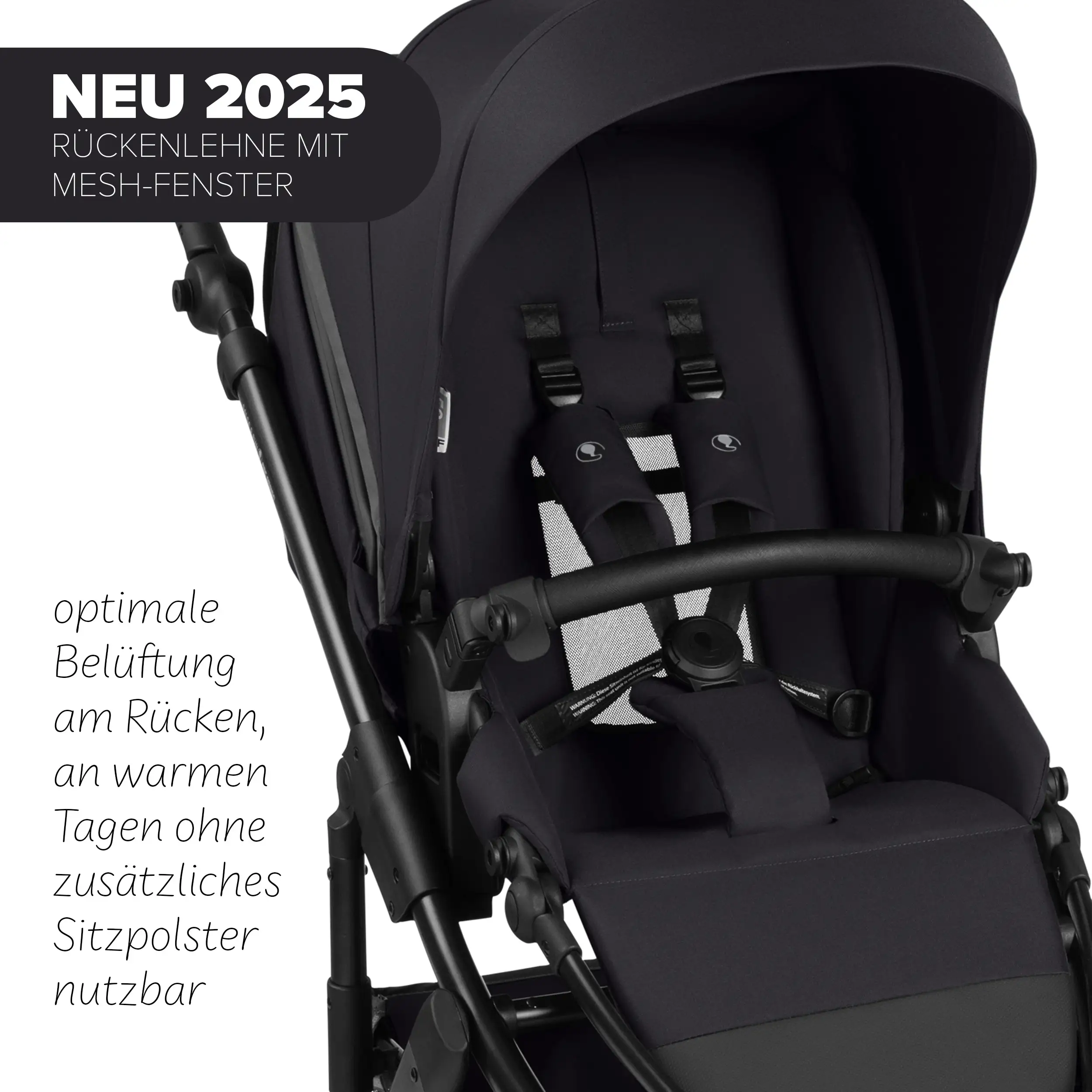 3in1 Kinderwagen-Set Salsa 5 Run - Coal