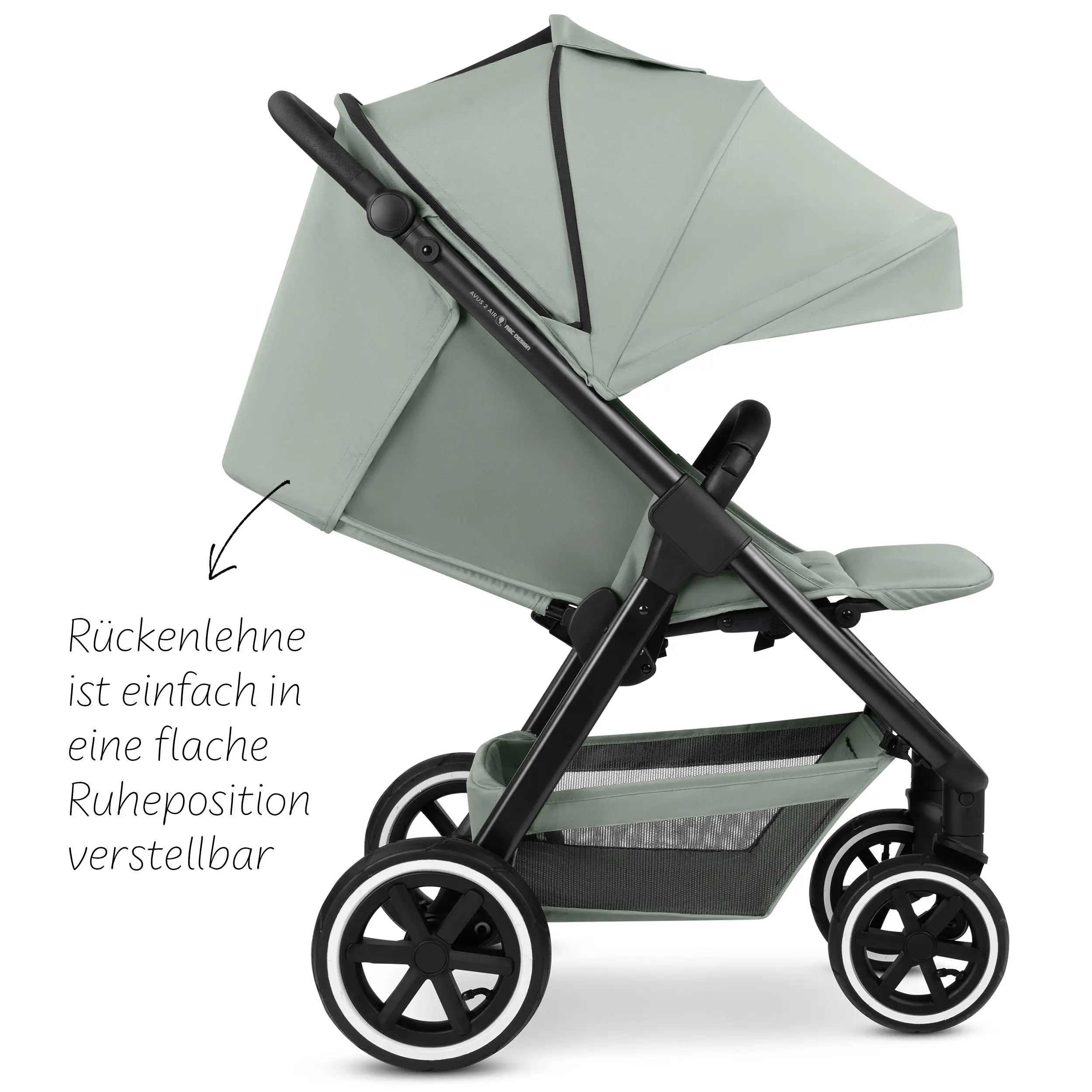 Stroller Avus 2 Air | With Air Tires - Pine