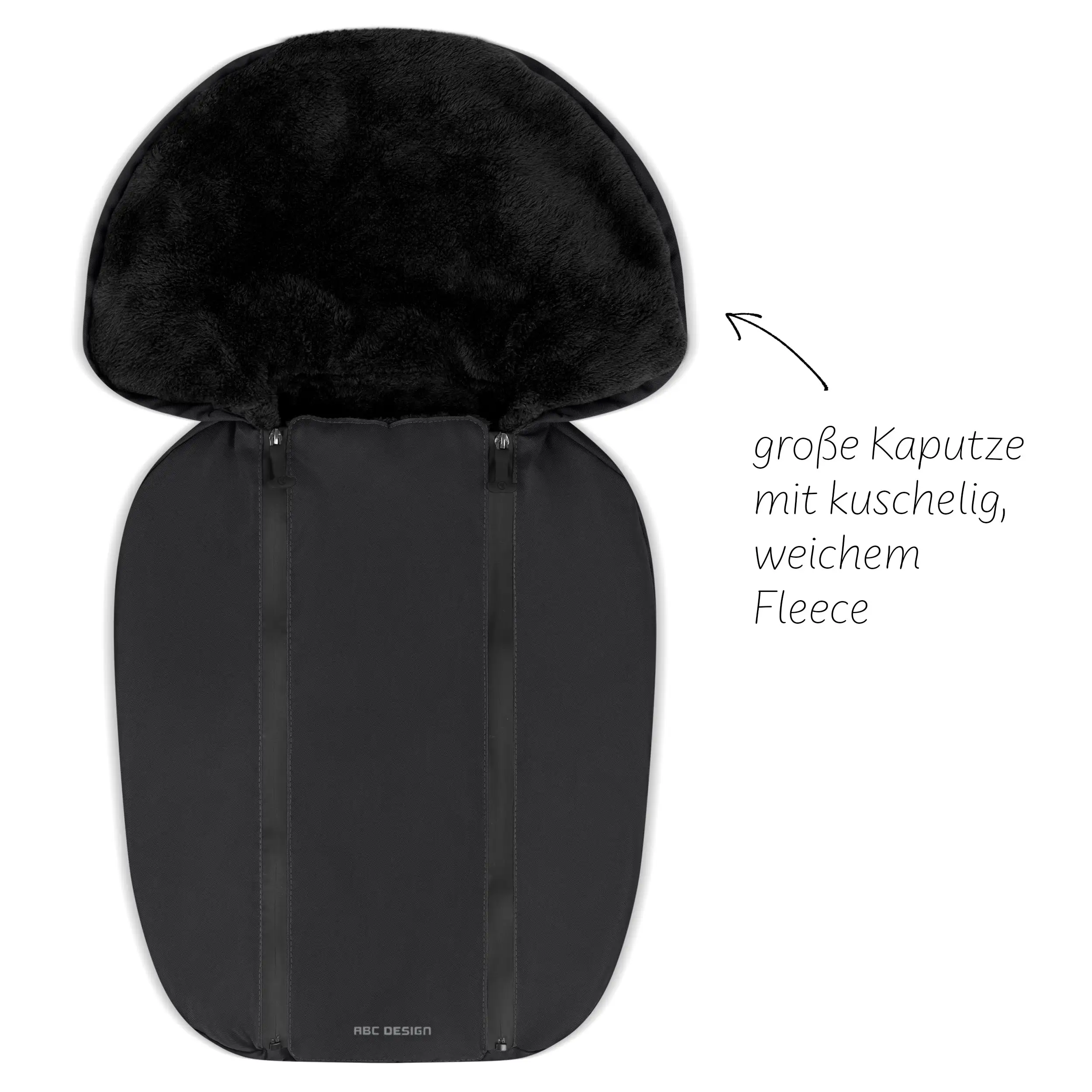 Newborn footmuff - Black