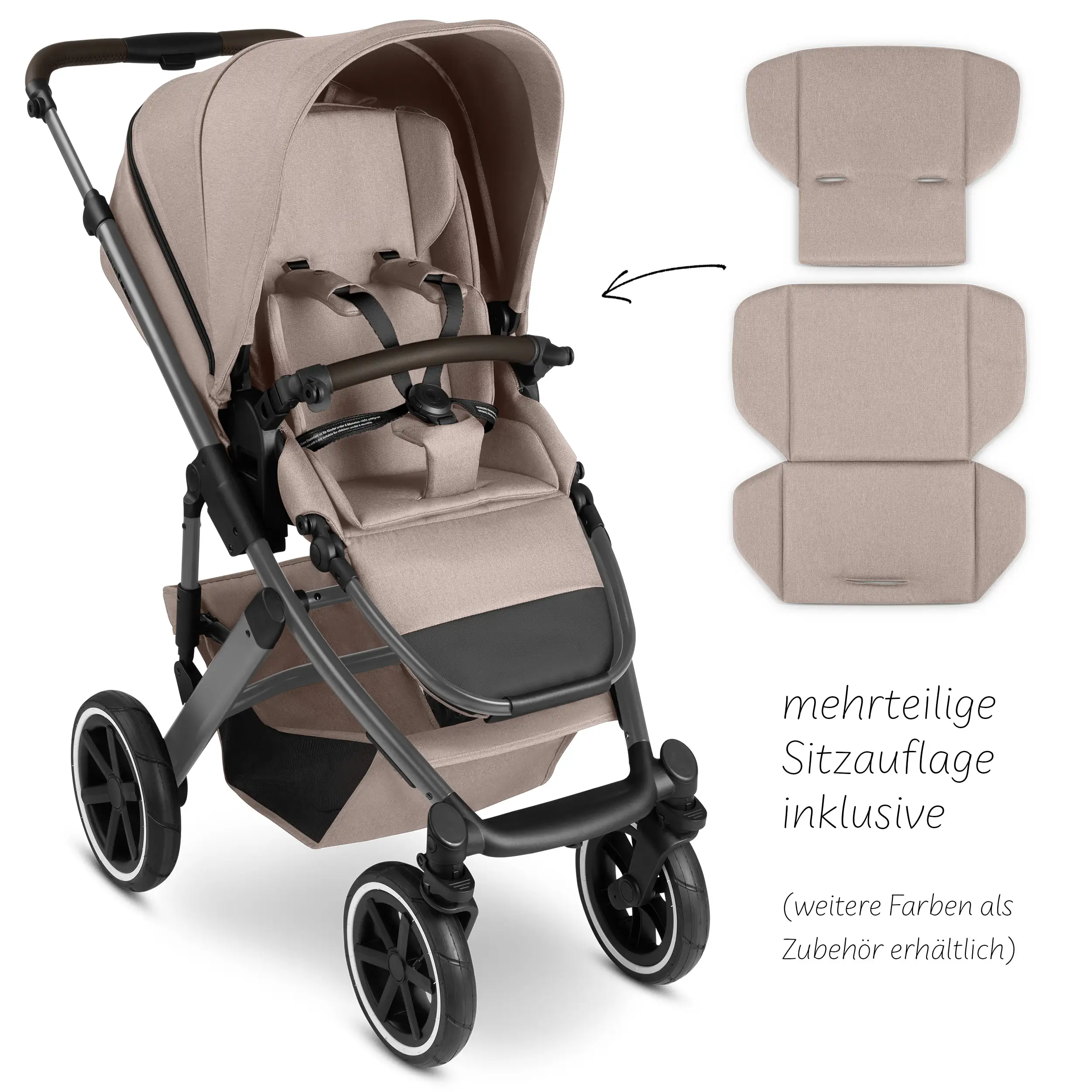 Kombi-Kinderwagen Salsa 5 Air - Camel