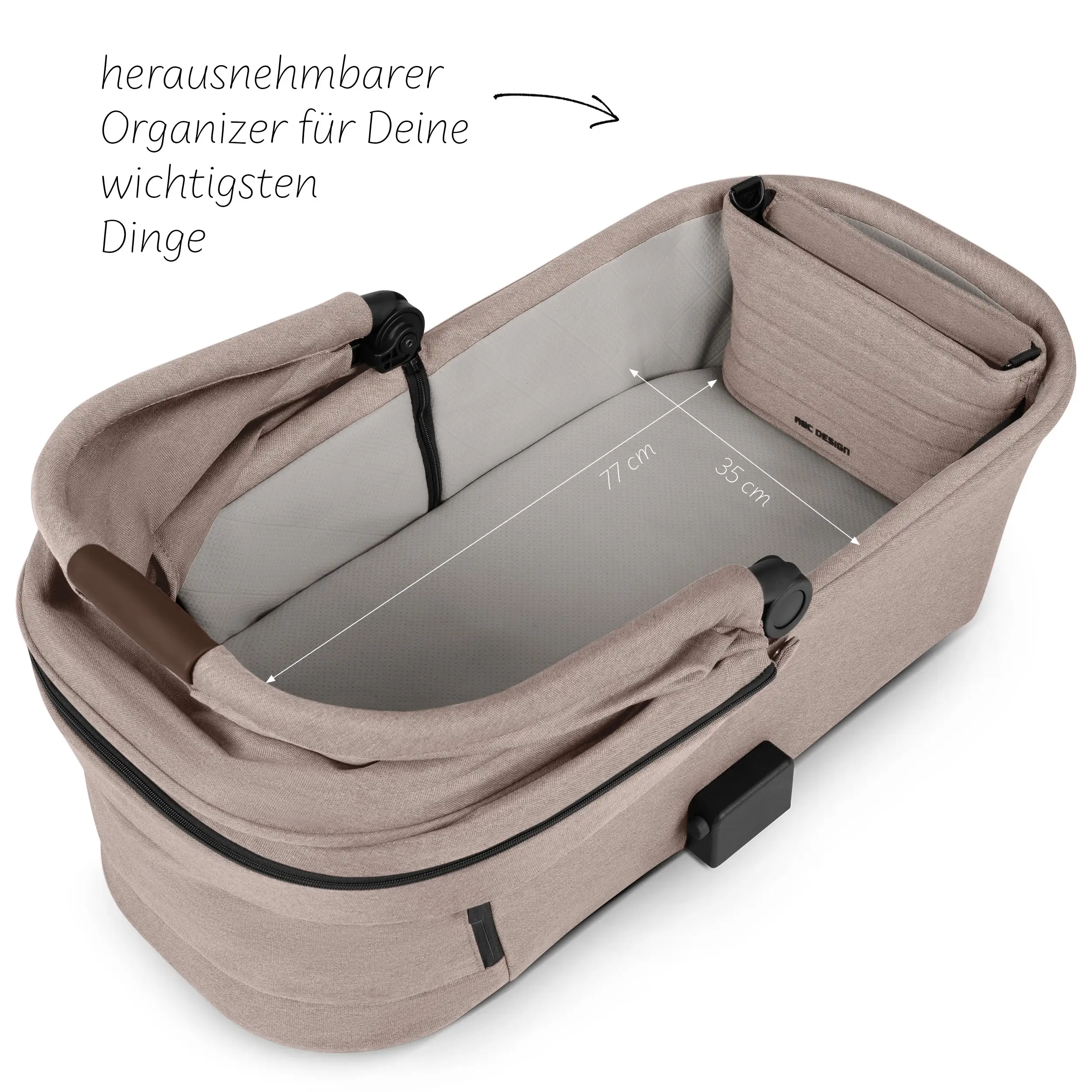 Carrycot for Samba / Salsa Run / Zoom - Camel