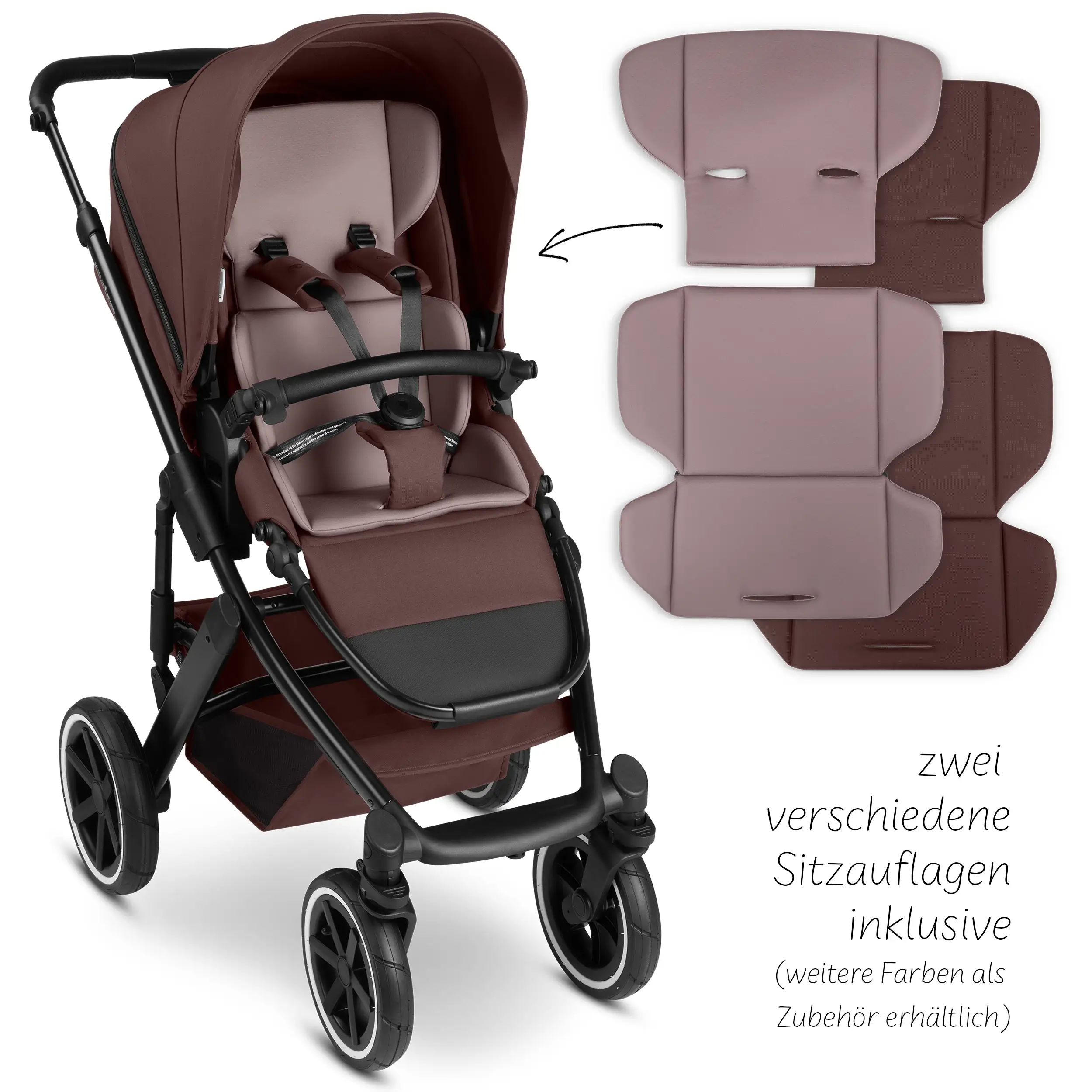 Kombi-Kinderwagen Salsa 5 Air Set - Umbra