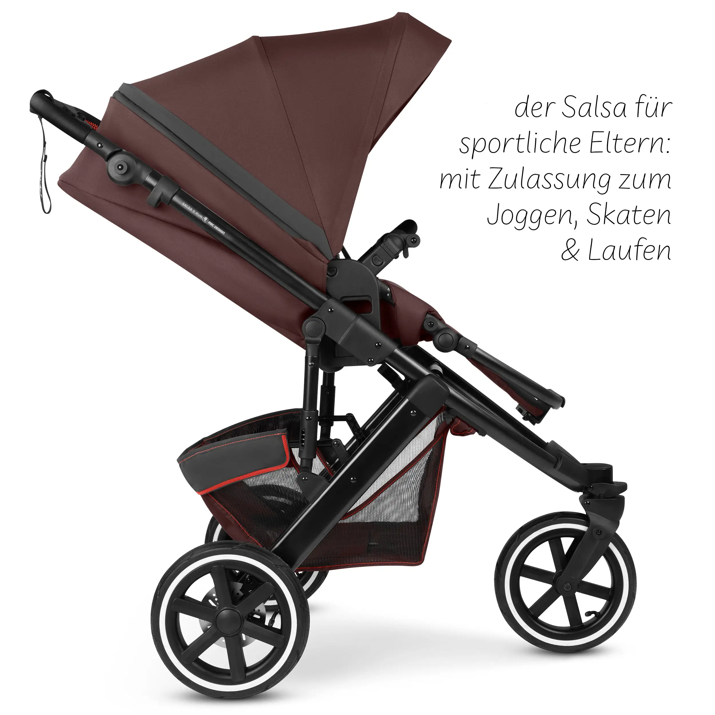 Poussette de sport Salsa 5 Run (avec homologation sport) - Umbra