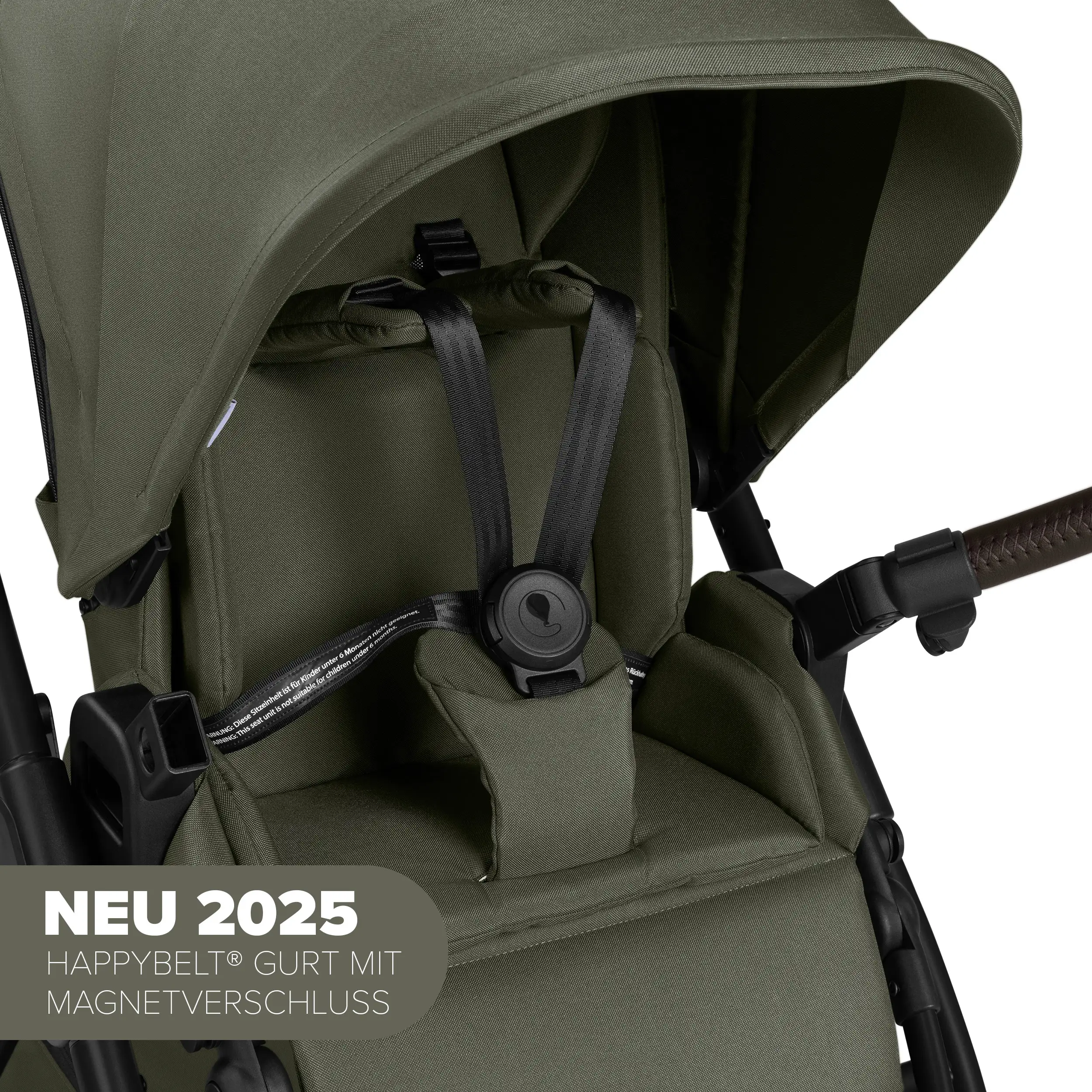 3in1-Kinderwagen-Starter-Set Samba 2 - Avocado