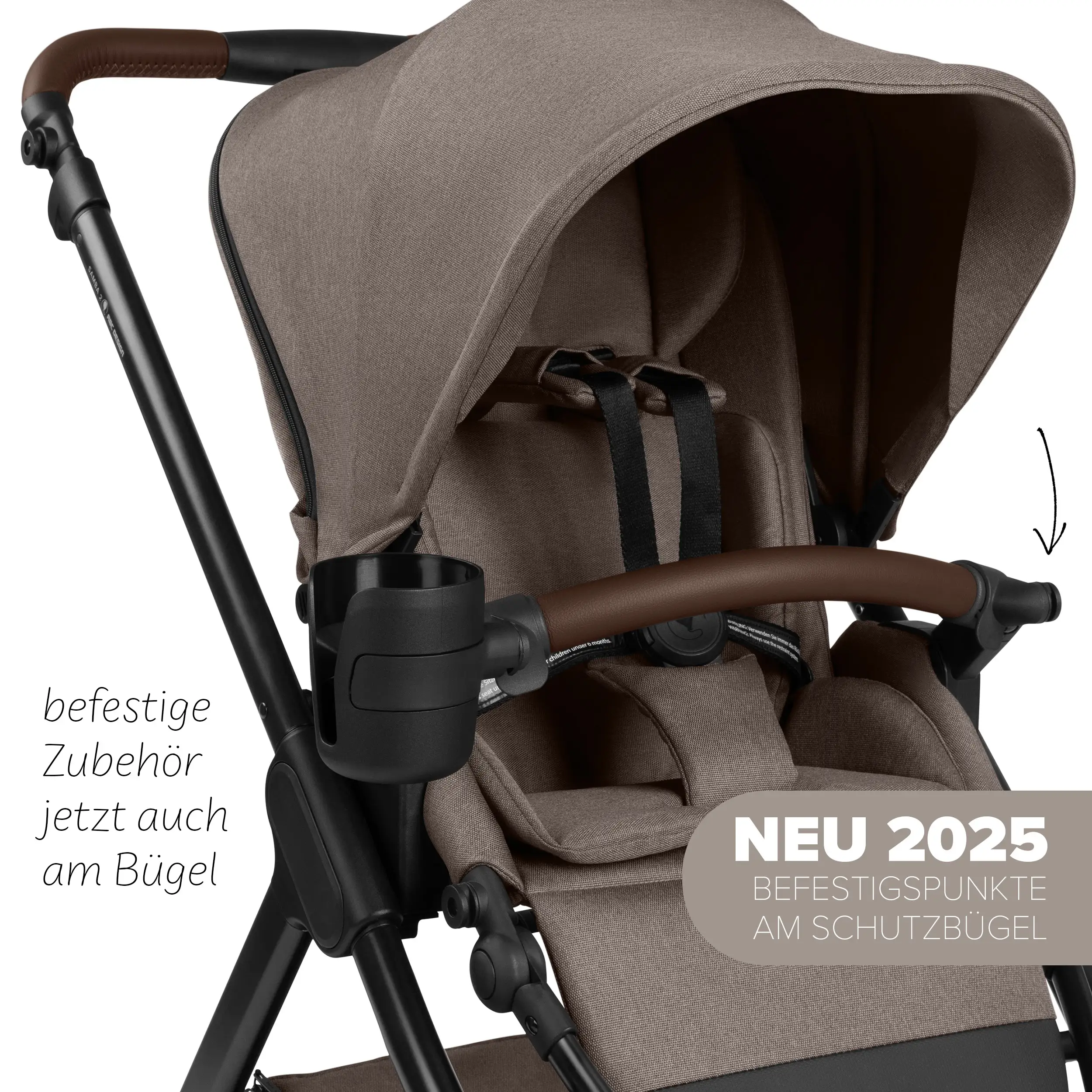 2in1 Stroller Samba 2 - Nature