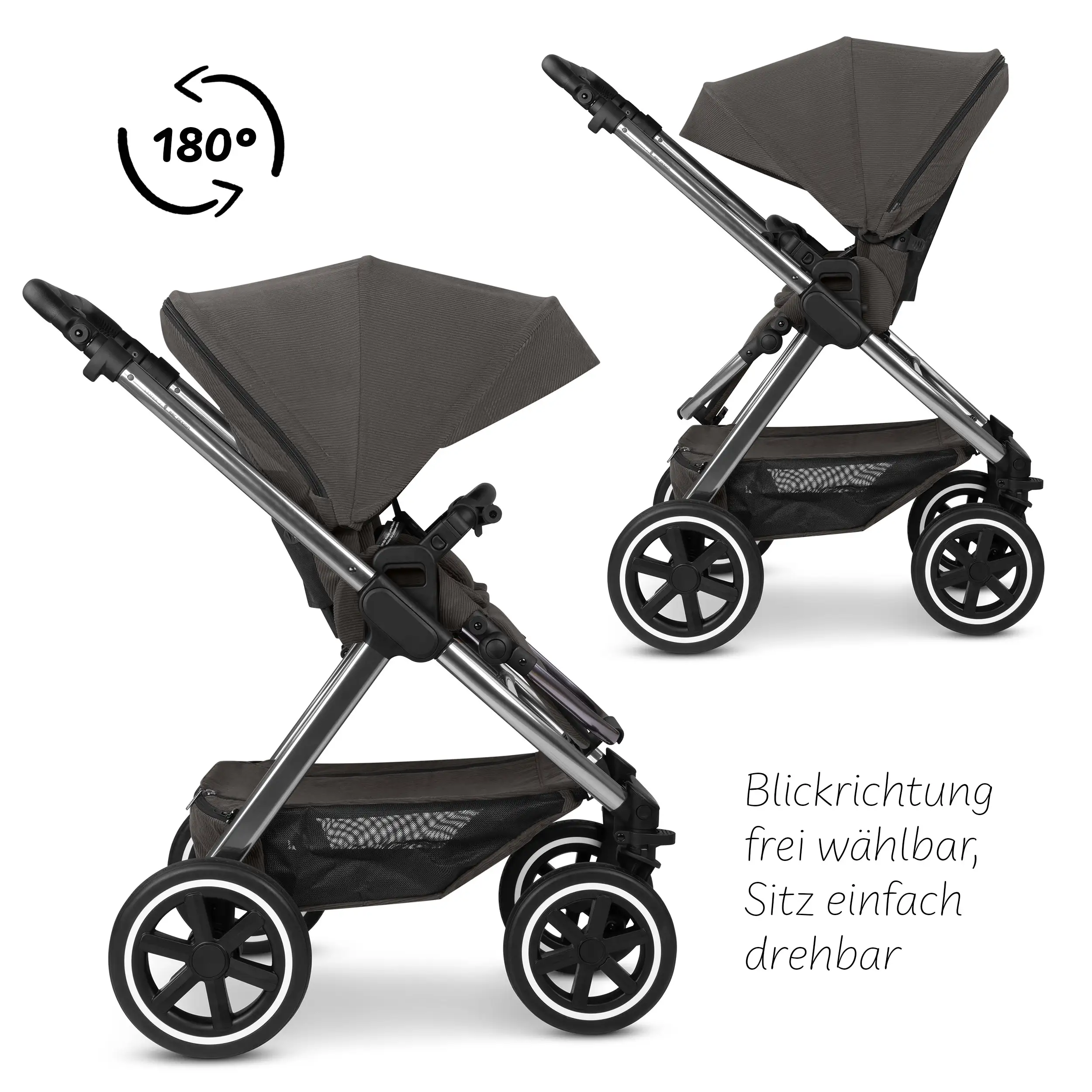 Kombi-Kinderwagen Samba 2 - Almond