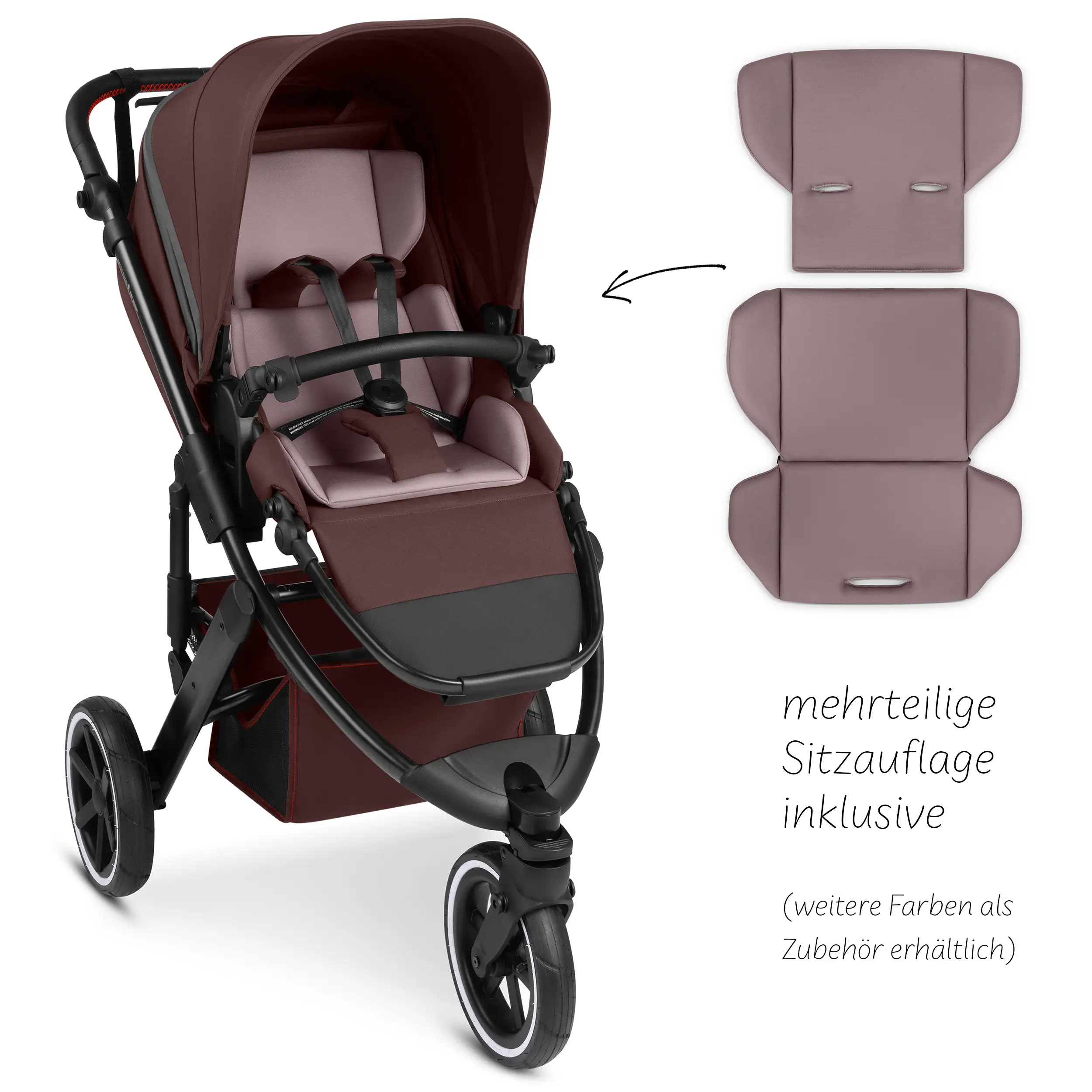 Kombi-Kinderwagen Salsa 5 Run - Umbra