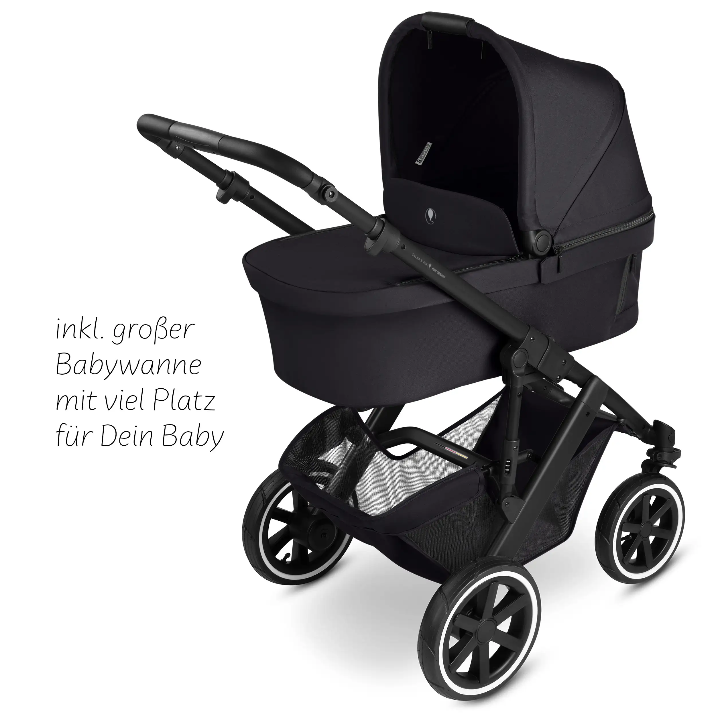 Kombi-Kinderwagen Salsa 5 Air - Coal