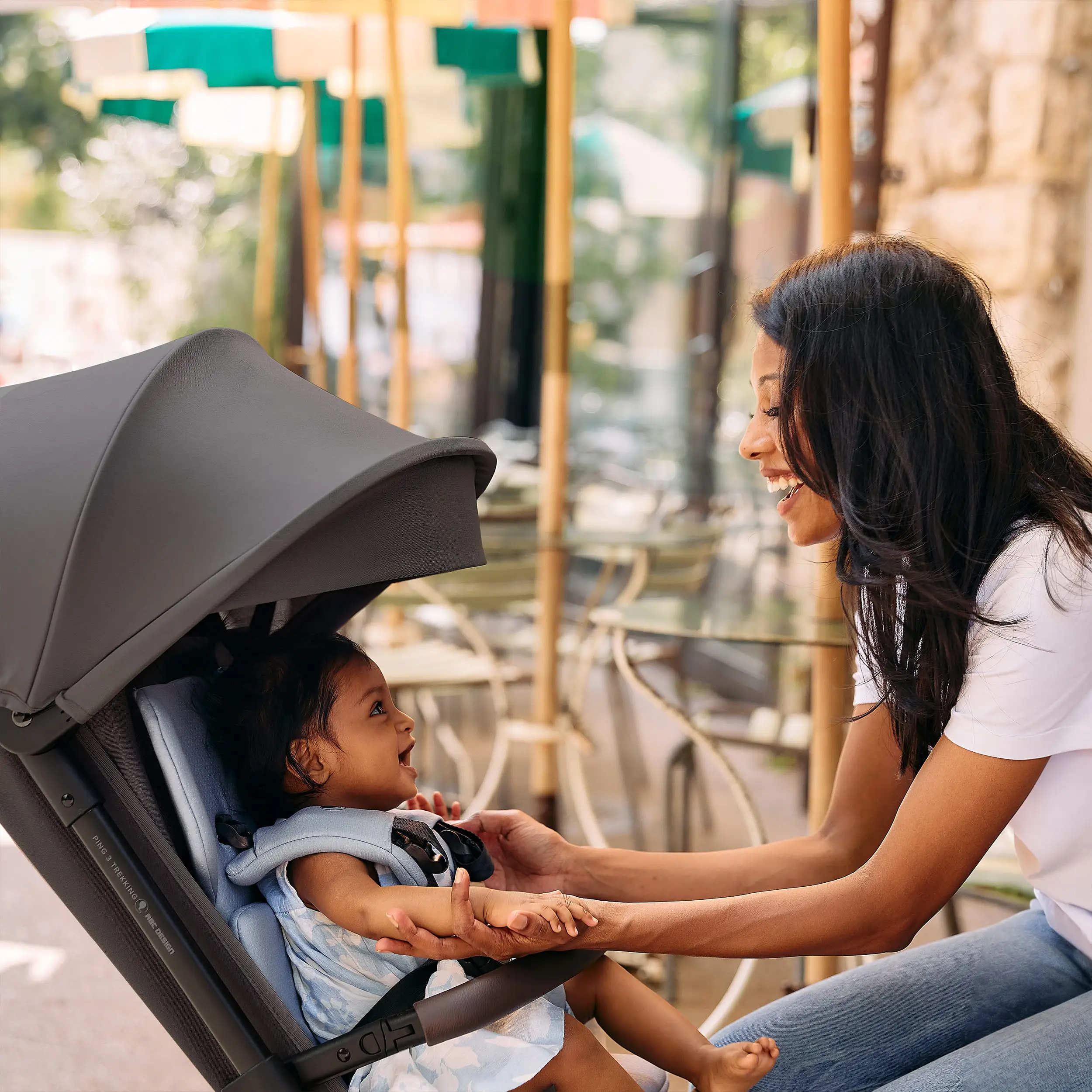 Reisebuggy Ping 3 Trekking mit Zubehörset - Falcon