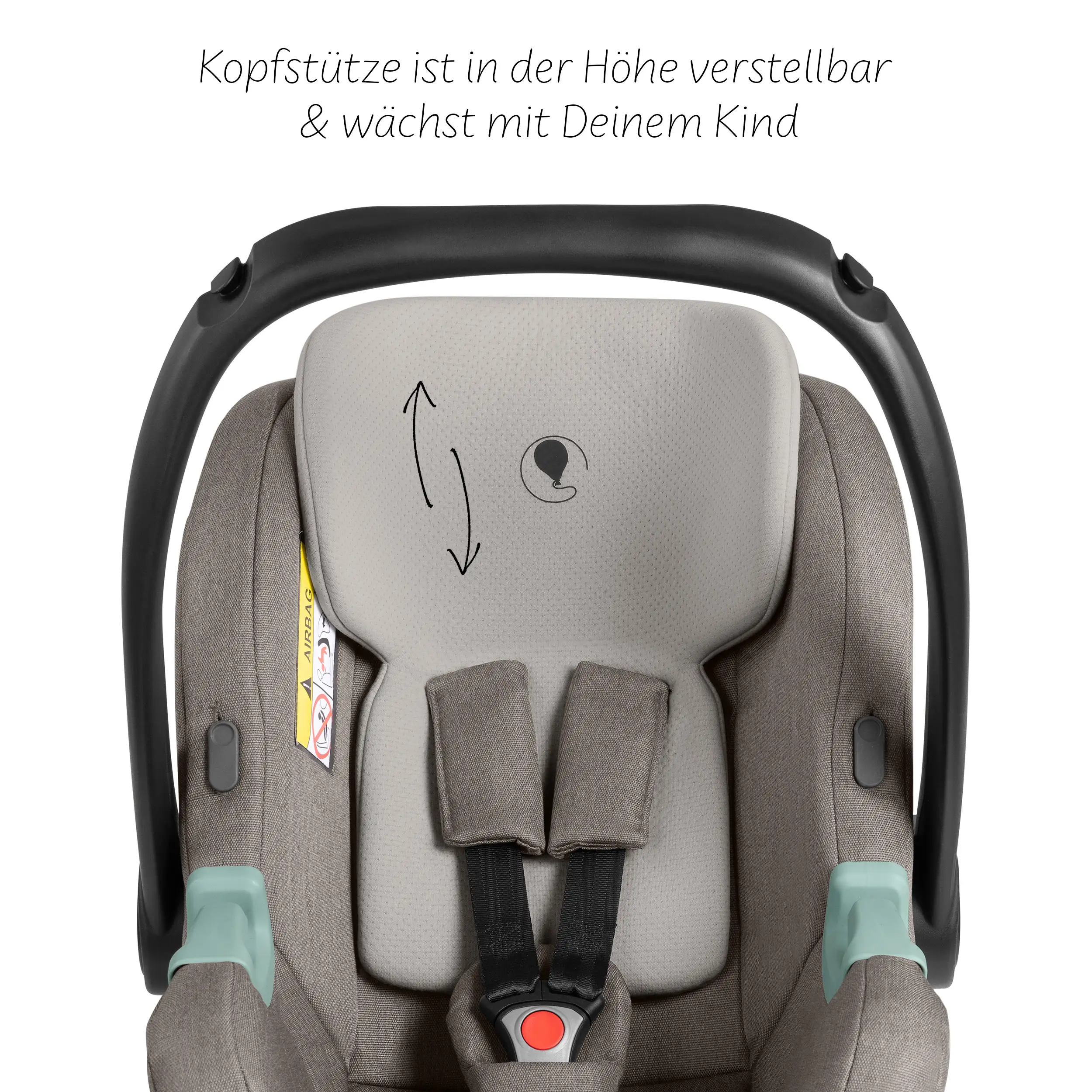 Infant Car Seat Tulip i-Size (for Newborn Babys) - Nature