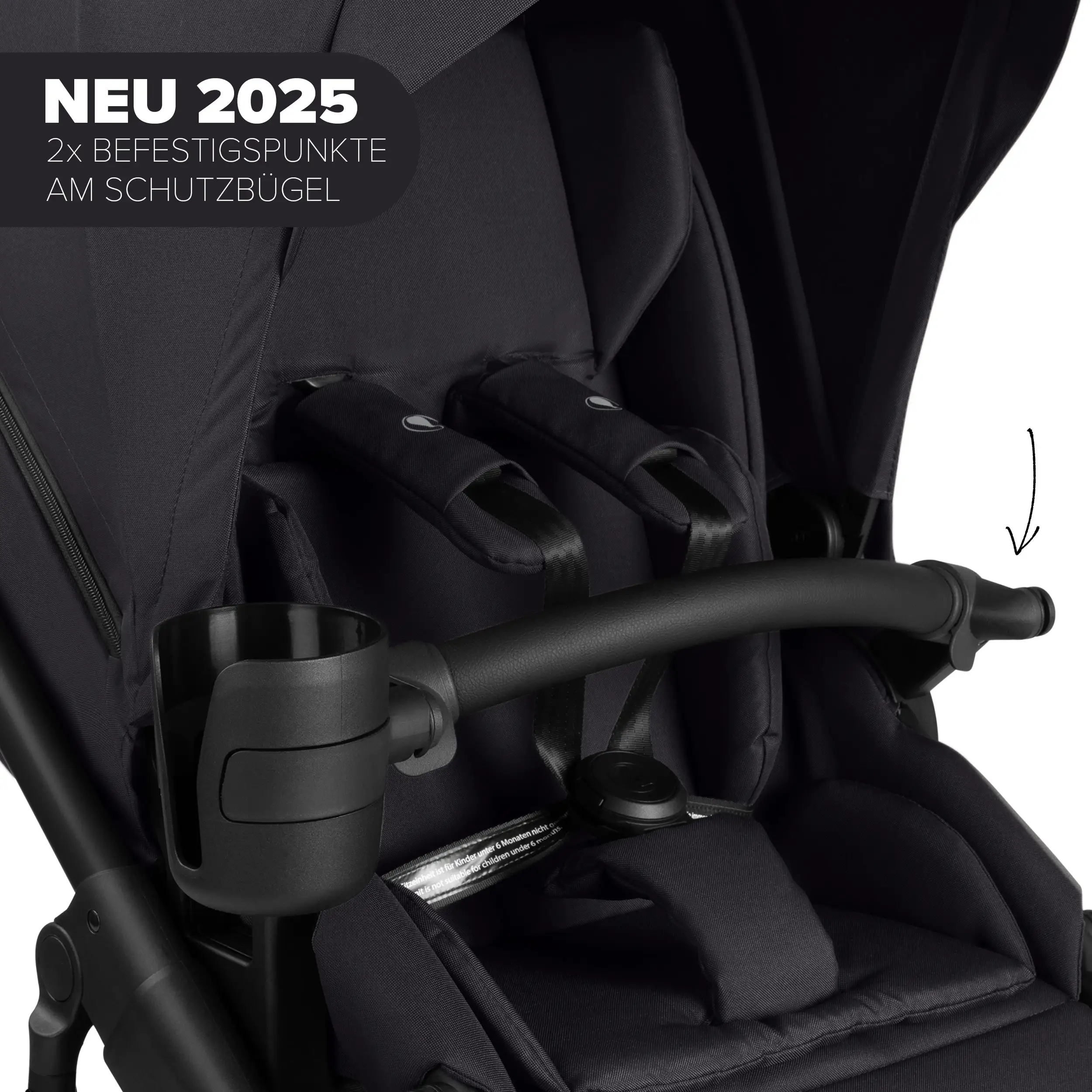 2in1 Stroller Salsa 5 Air - Coal