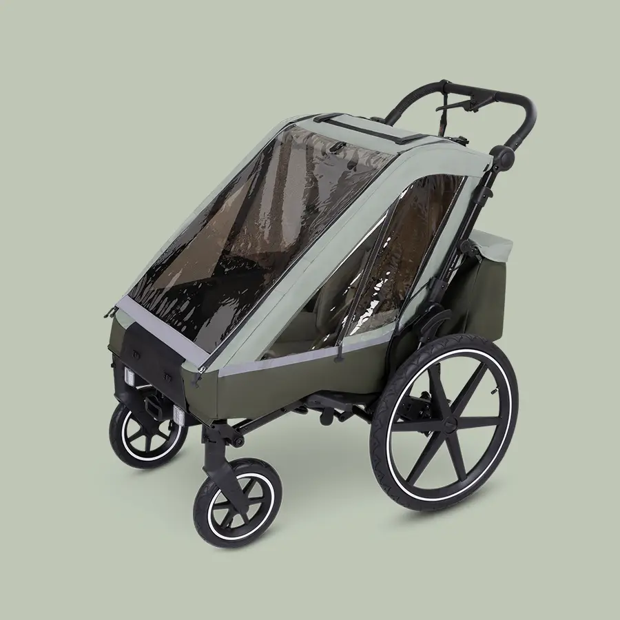 ABC Design Fahhradanhänger Tour als Kinderwagen