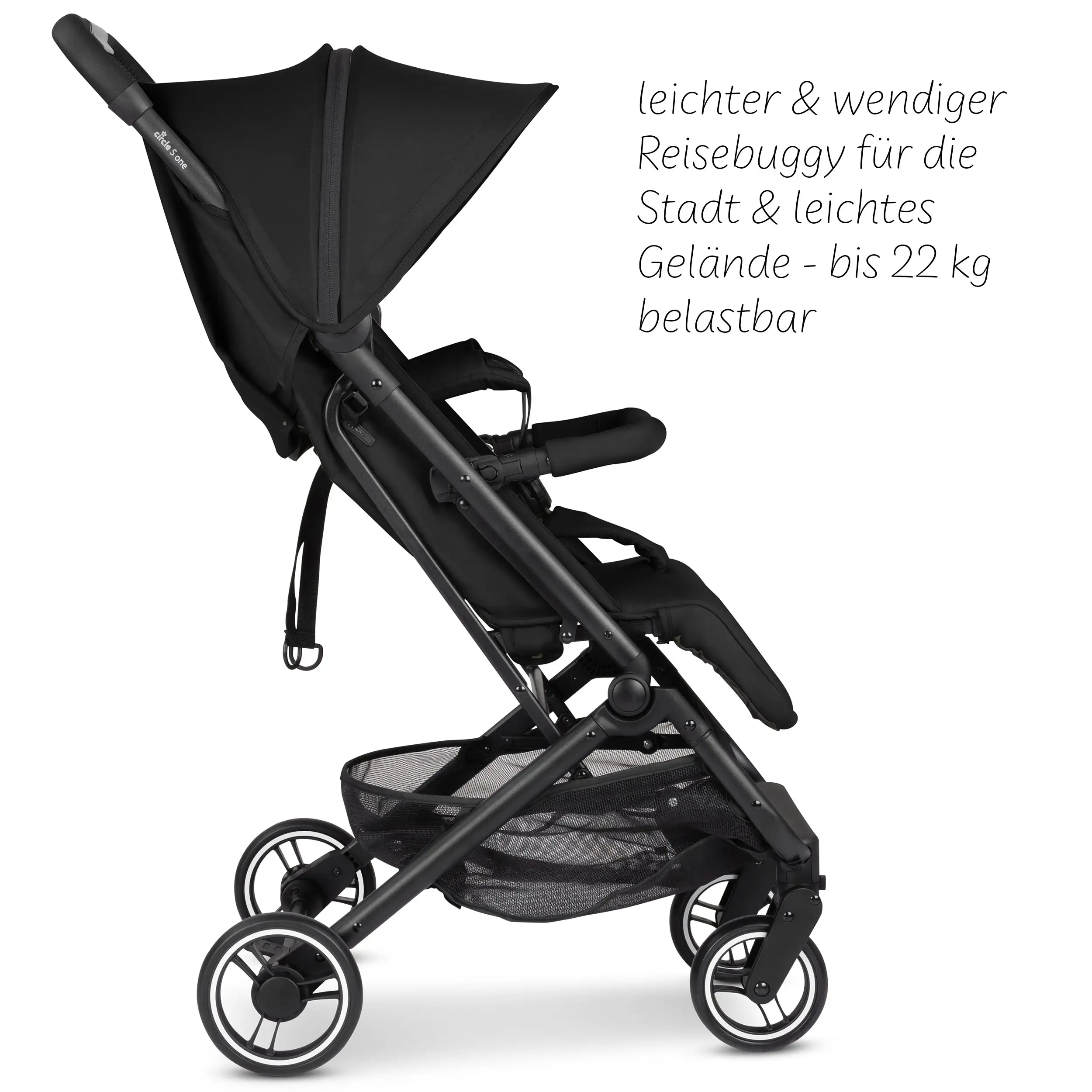 Reisebuggy S One - Black