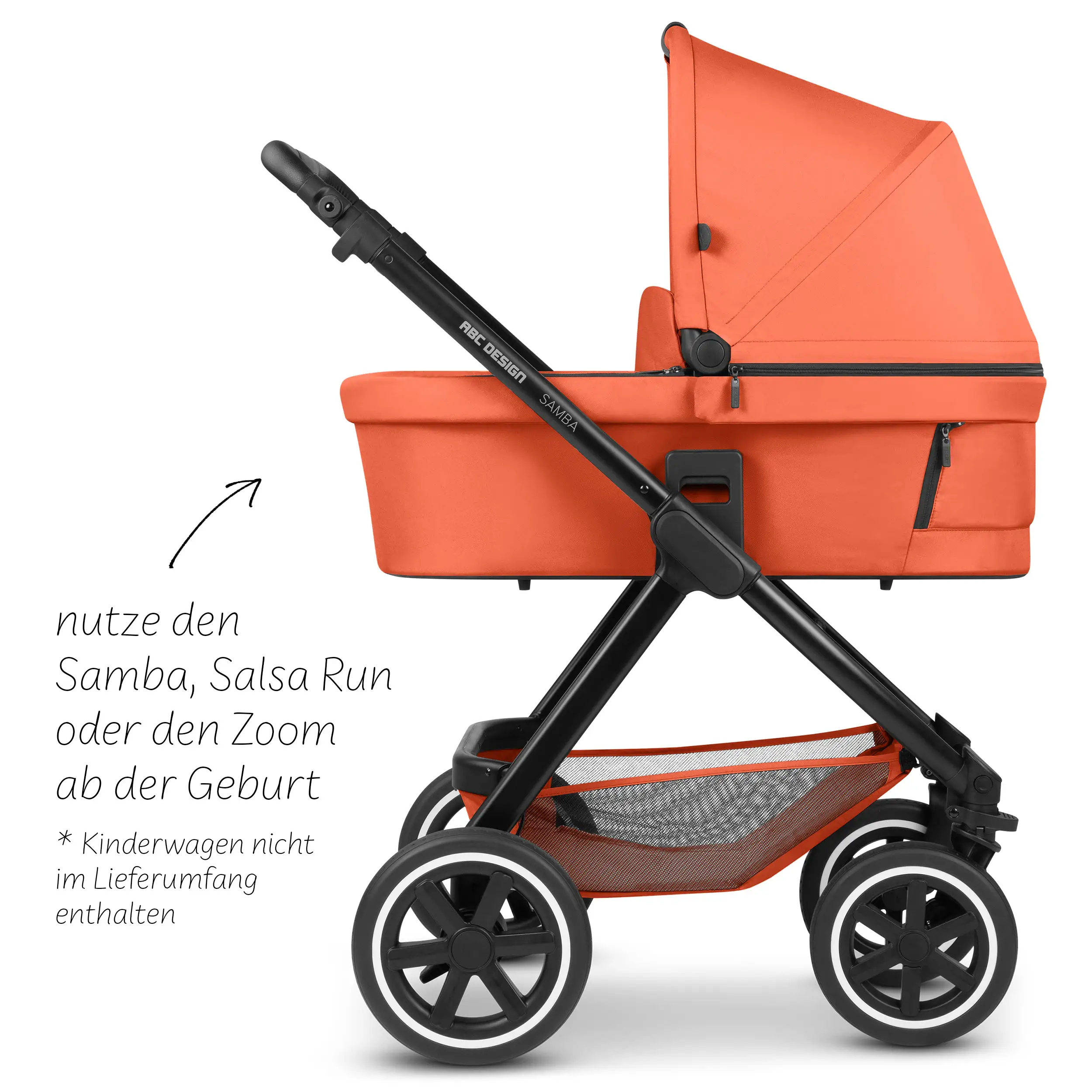 Babywanne für Samba / Salsa Run / Zoom - Carrot