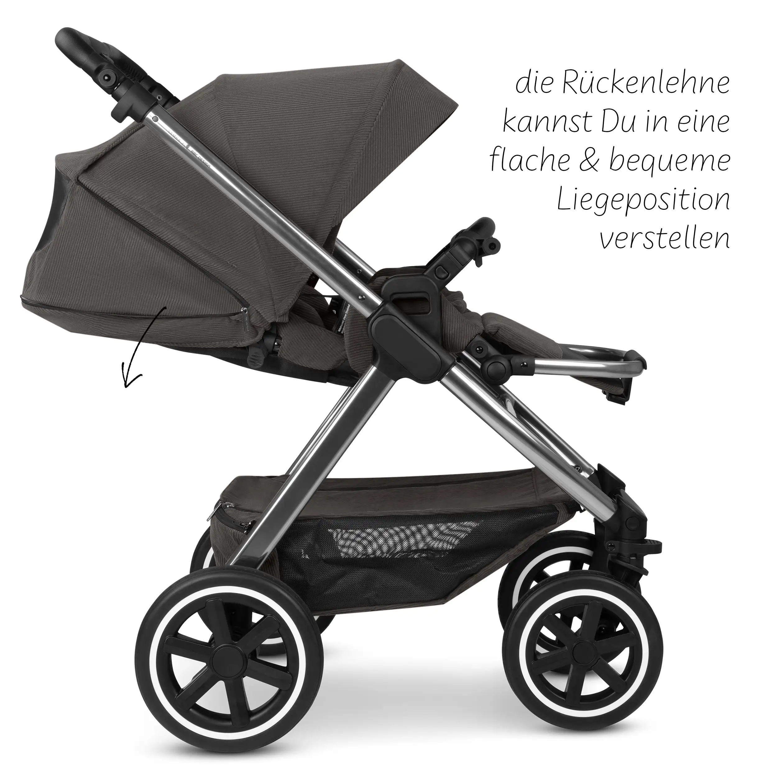 Kombi-Kinderwagen Samba 2 - Almond