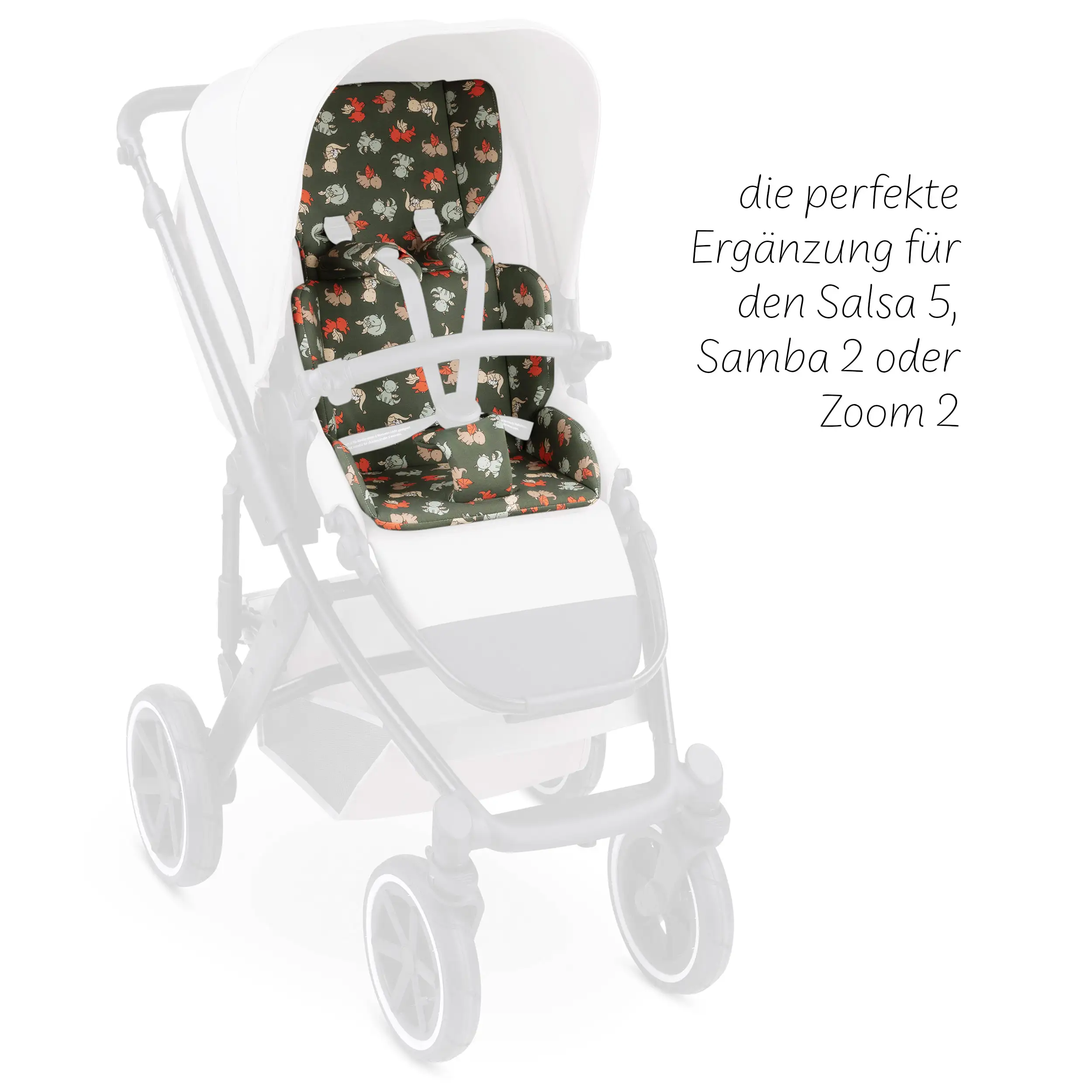 Comfort Seat Cover for Stroller Samba, Salsa, Zoom - Dragon