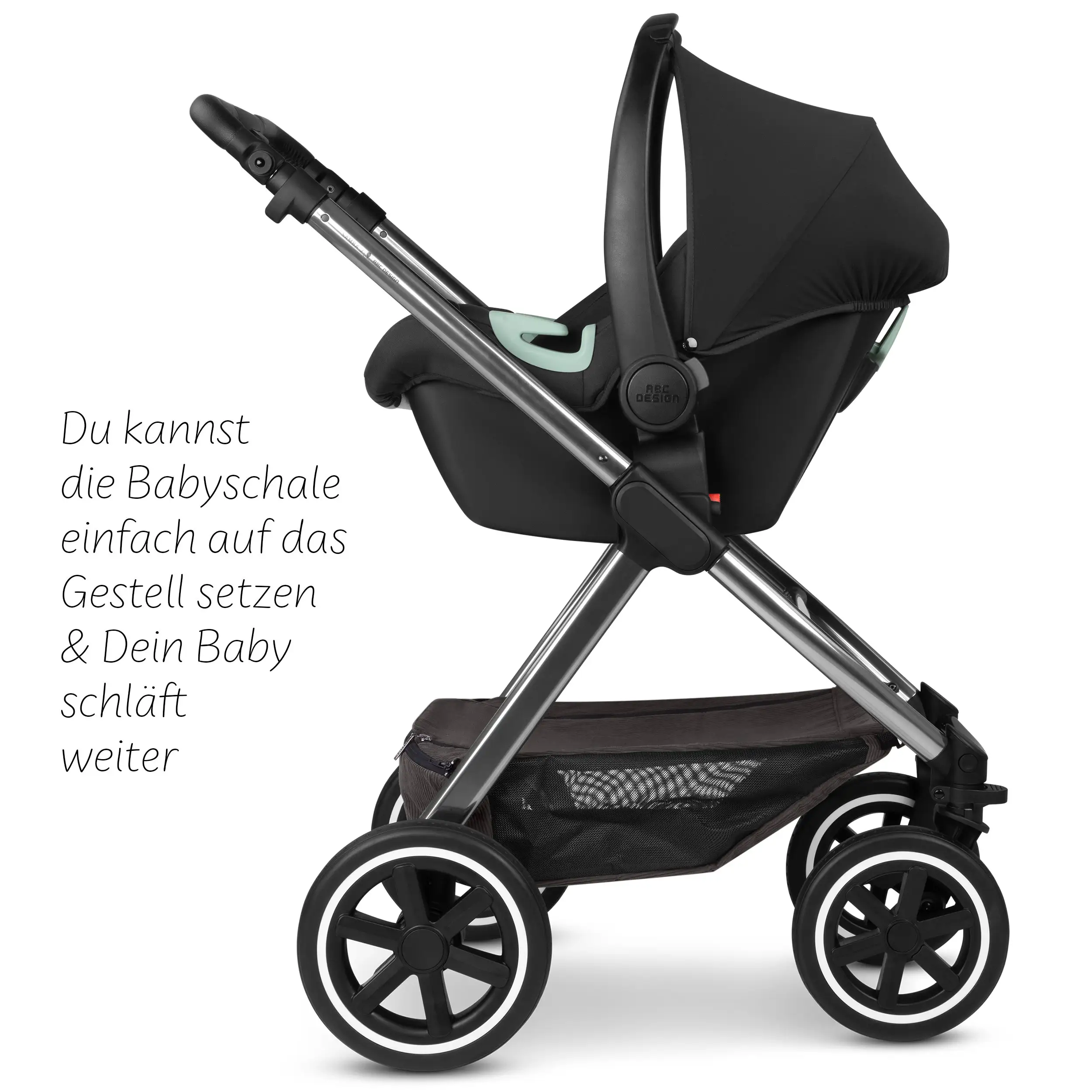 3in1 Kinderwagen-Set Samba 2 - Almond