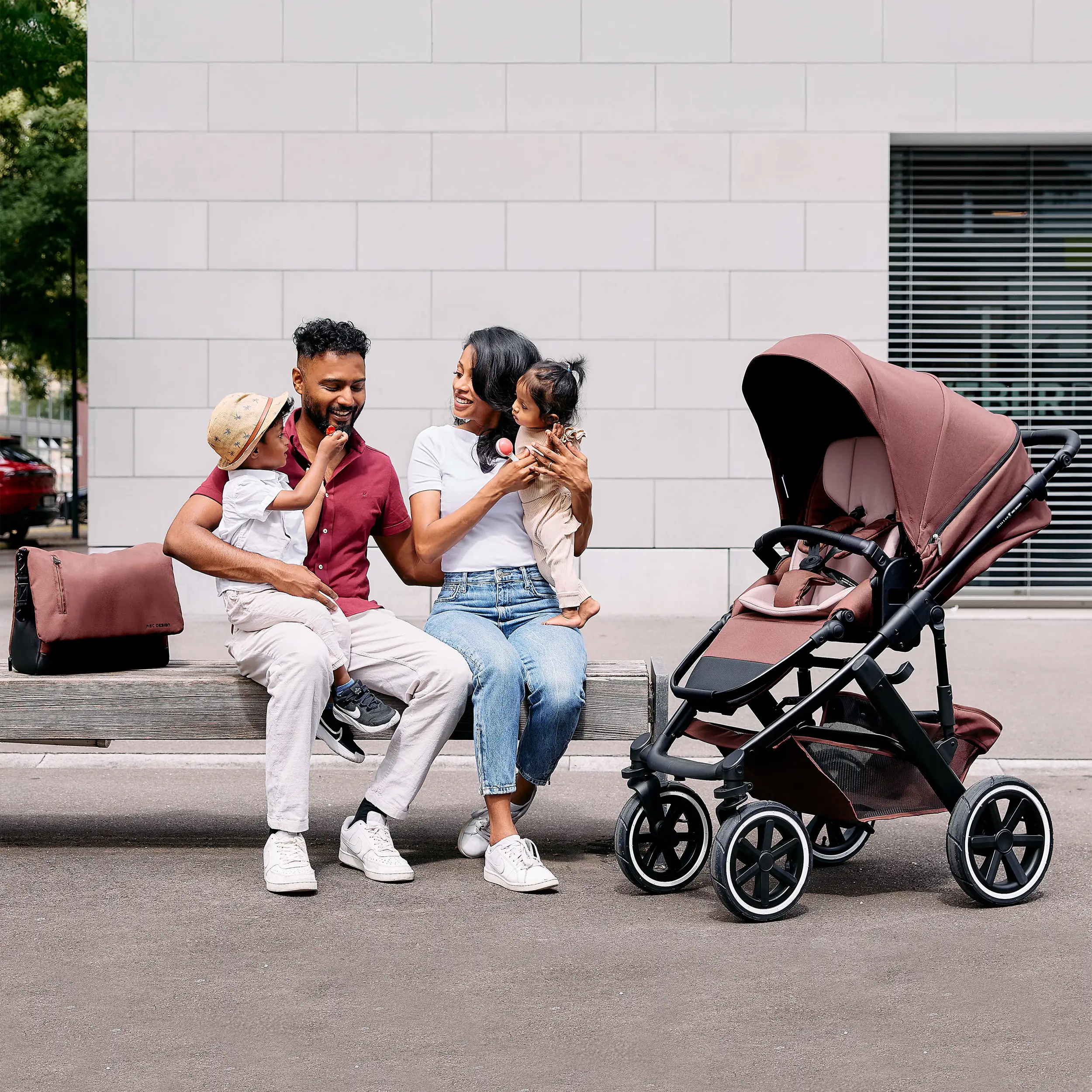 Kombi-Kinderwagen Salsa 5 Air Set - Umbra