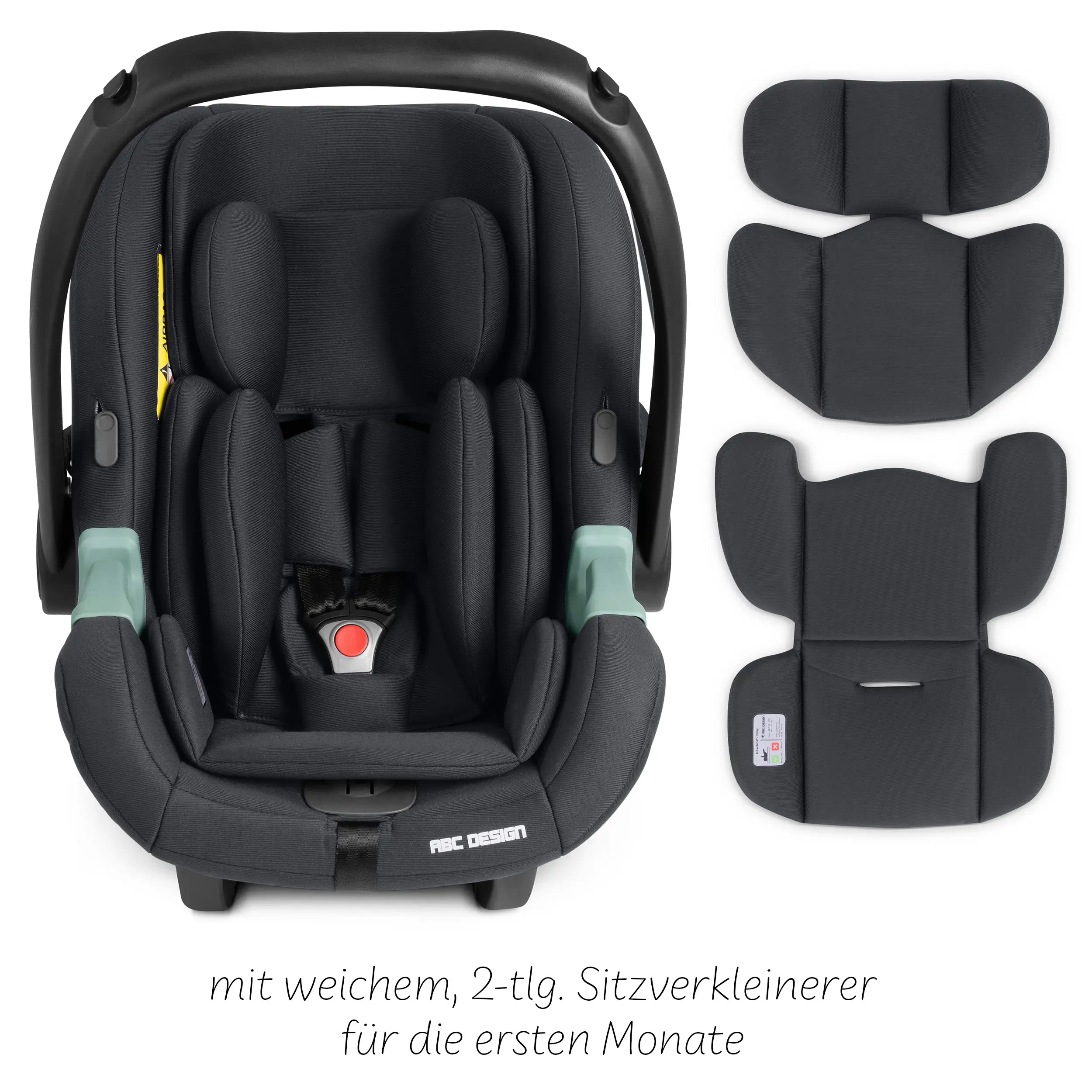 Infant Car Seat Tulip i-Size (for Newborn Babys) - Black