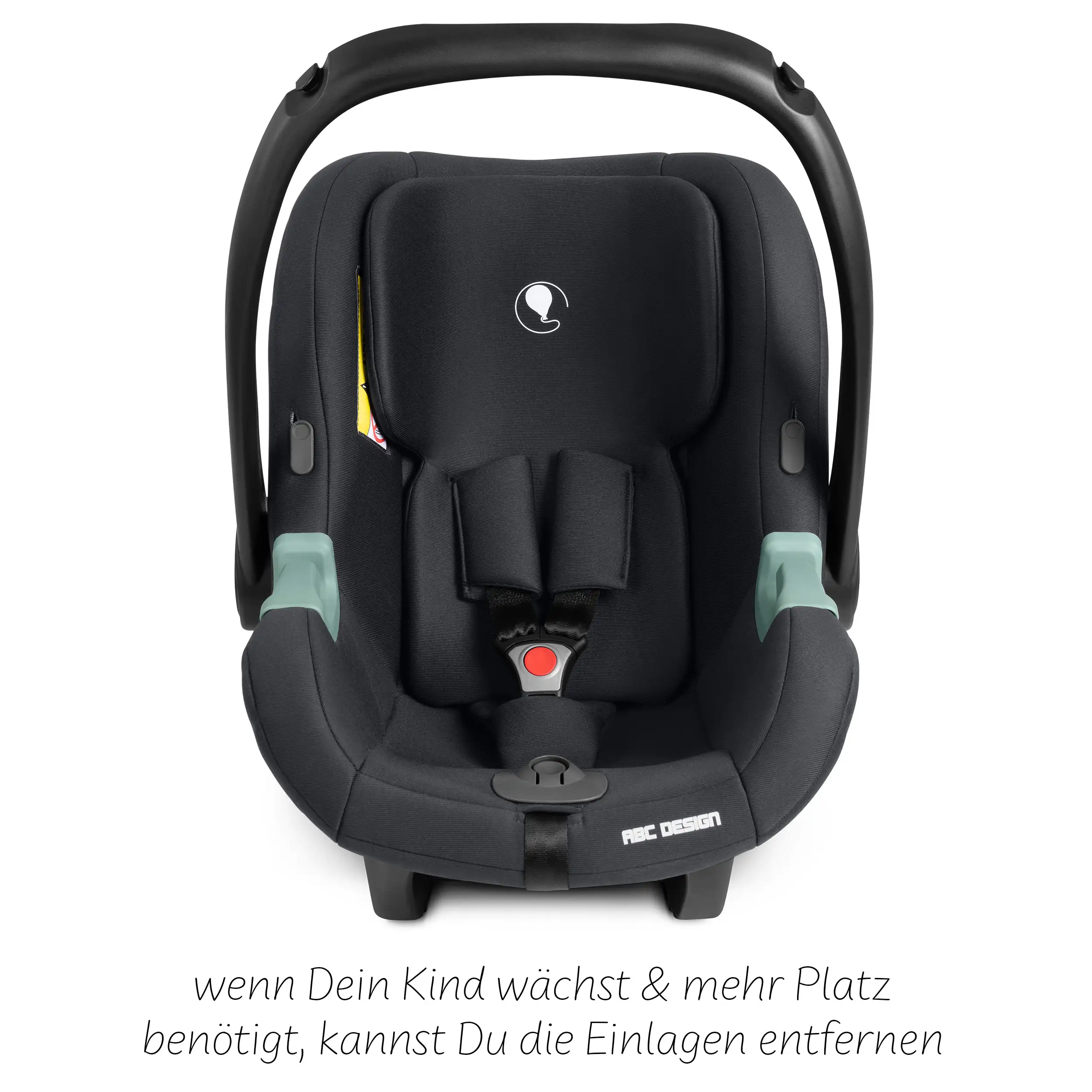 Infant Car Seat Tulip i-Size (for Newborn Babys) - Black