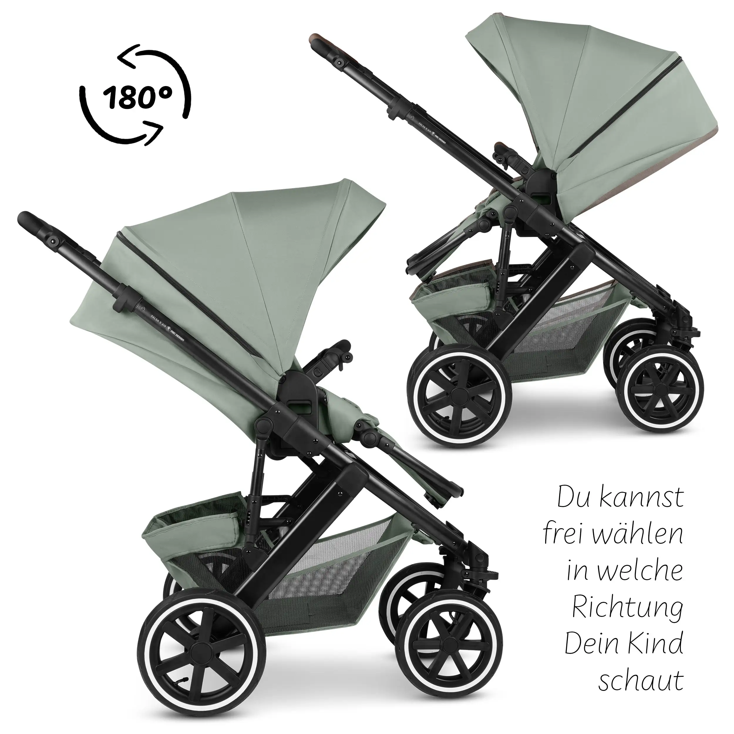 Kombi-Kinderwagen Salsa 5 Air - Pine