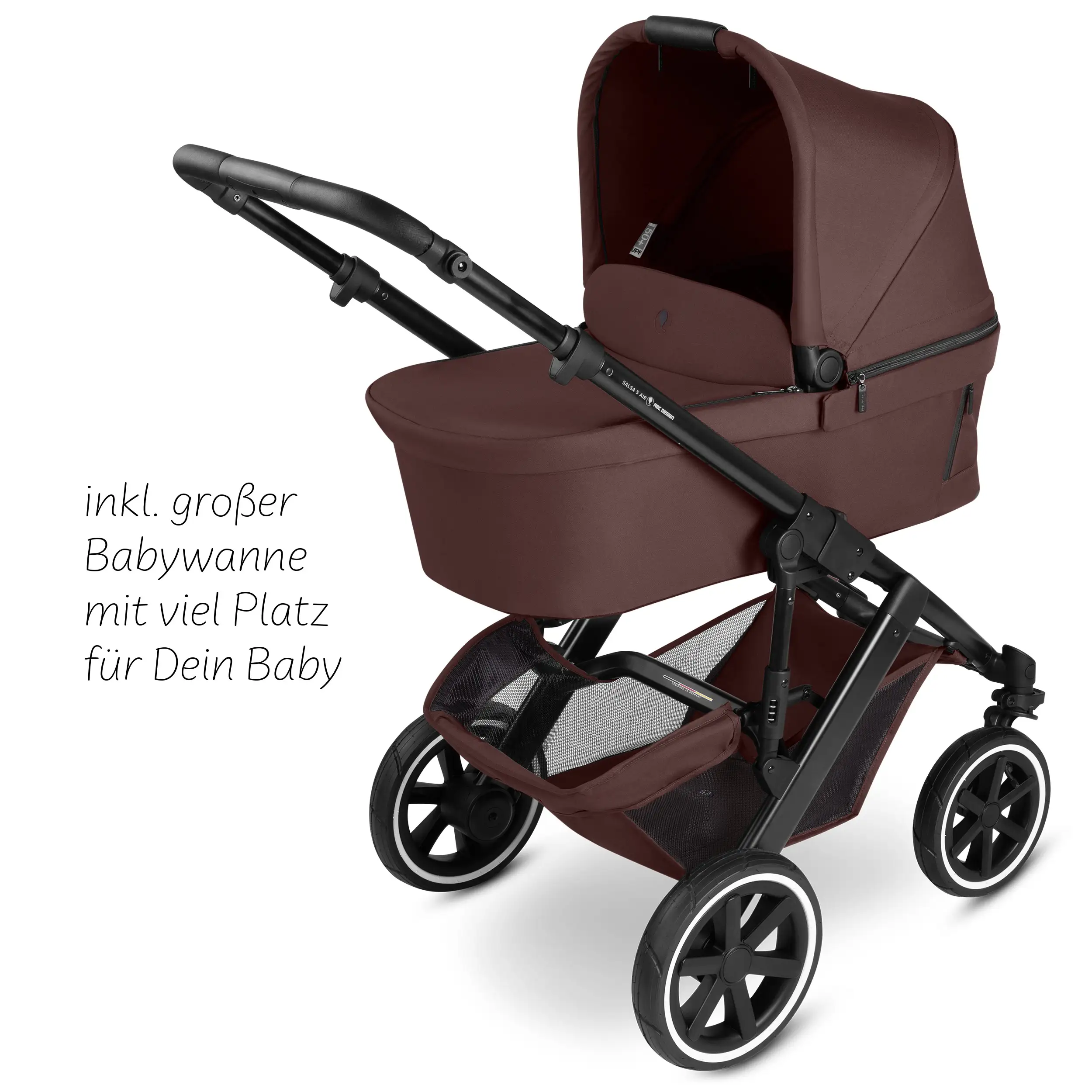 Kombi-Kinderwagen Salsa 5 Air Set - Umbra